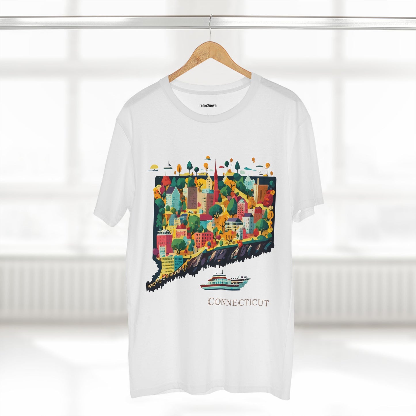US State Shirts, Connecticut Shirt