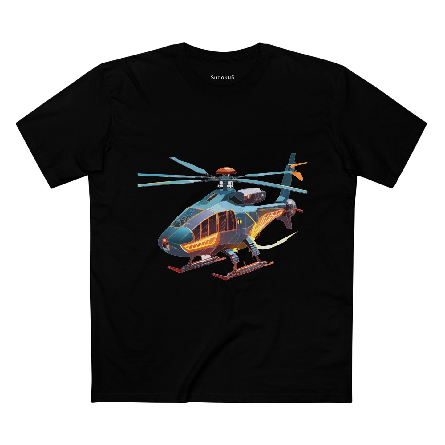 Helicopter Shirt, Chopper Shirt - SudokuS
