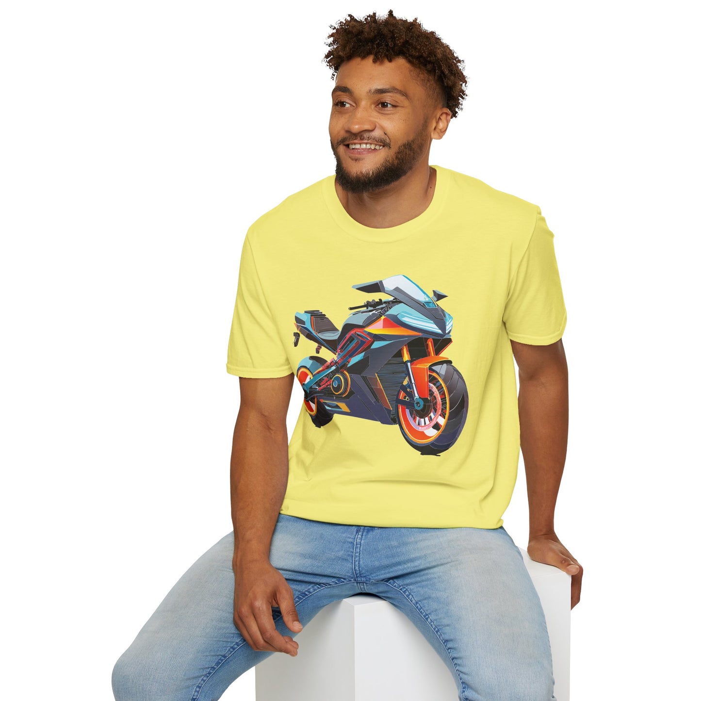 Bike T Shirt, Moto Shirt, Shirt with Motorcycle, MTB T Shirts
