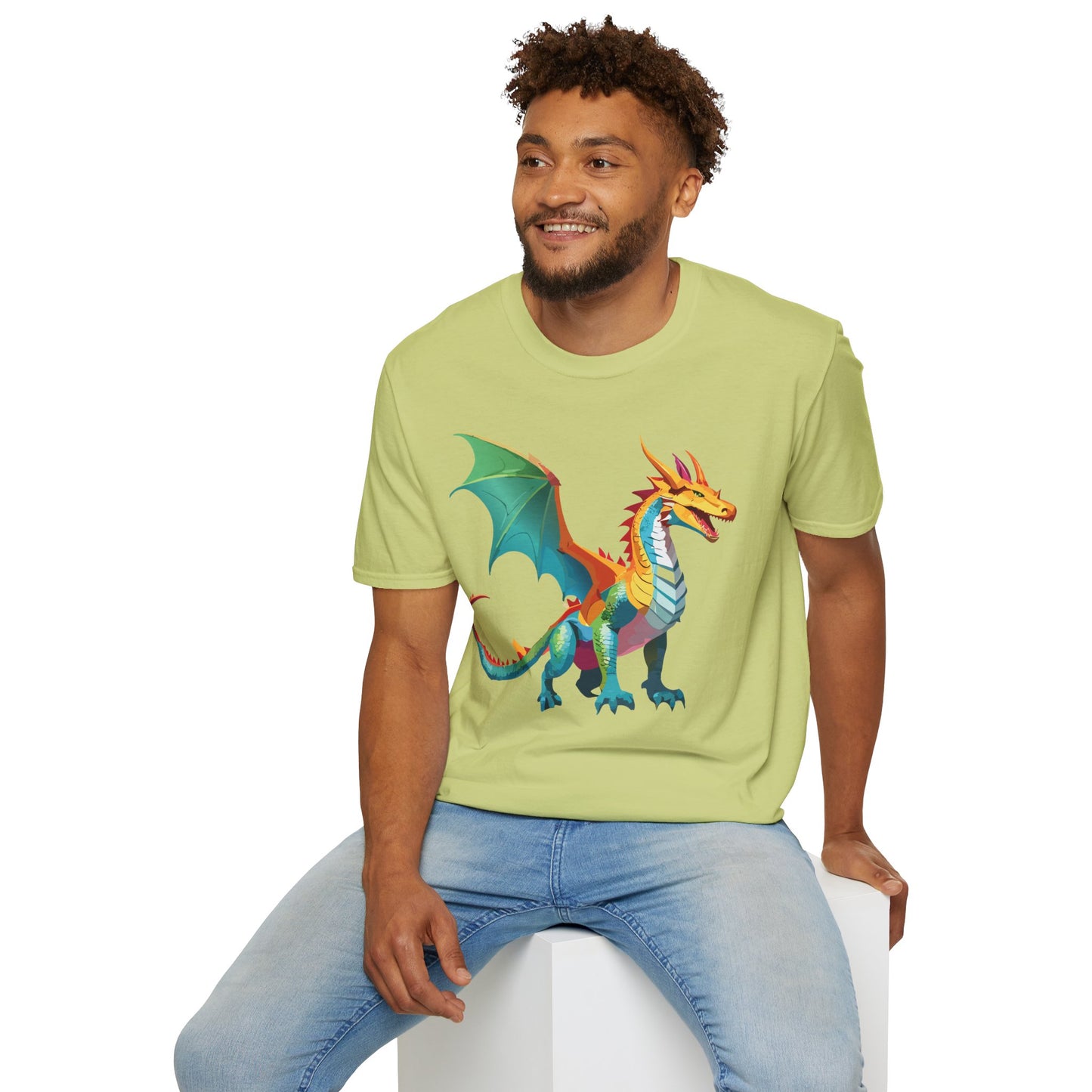 Dragon T Shirt, Dragon Shirt, Shirt with Animals, Animal Shirt