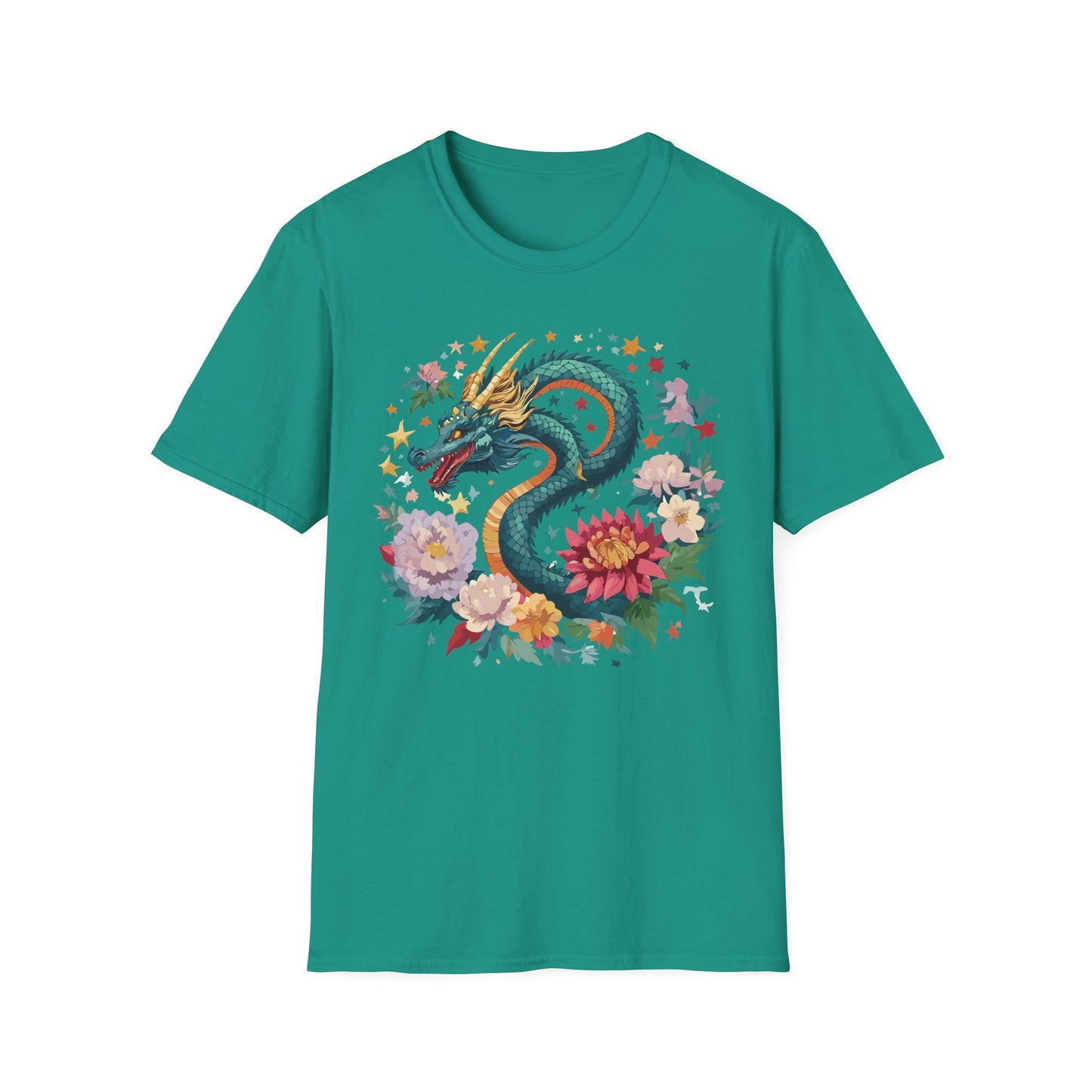 Dragon T Shirt, Dragon Shirt, Shirt with Animals, Animal Shirt