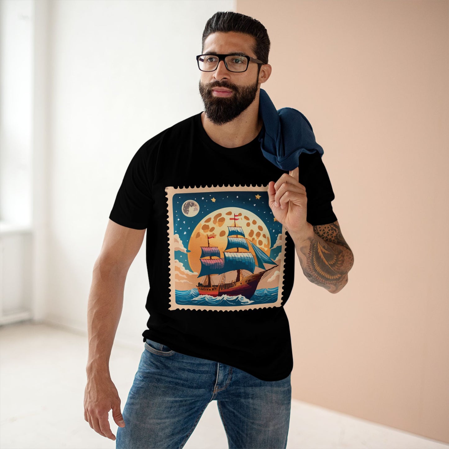 Stamp Shirt, Postage Stamp Shirt