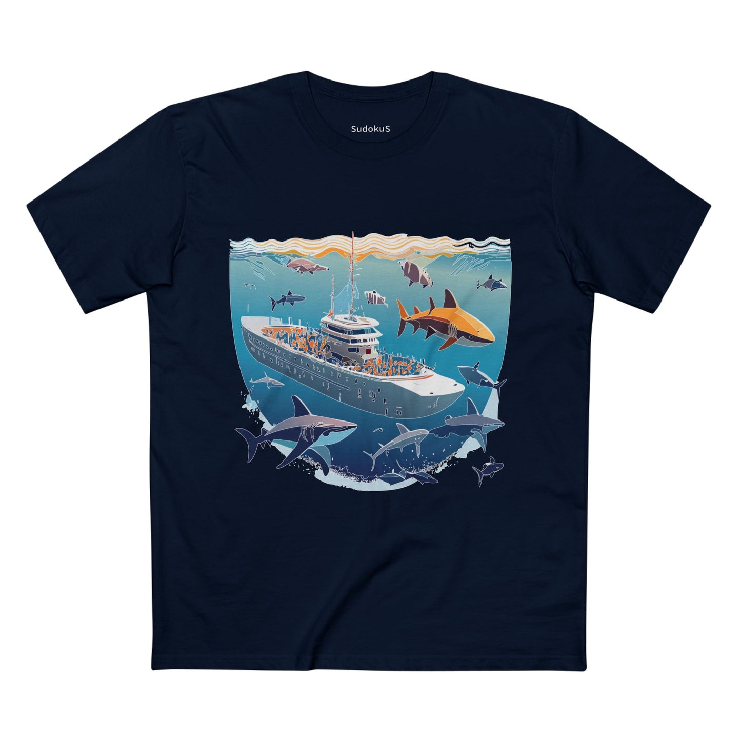 Ocean Coast Shirts, Ocean Shirt - SudokuS