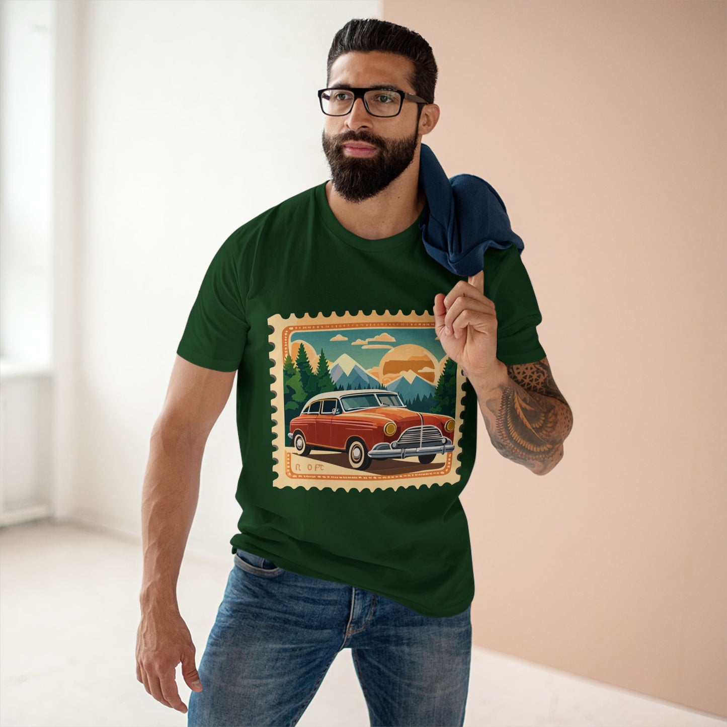Stamp Shirt, Postage Stamp Shirt