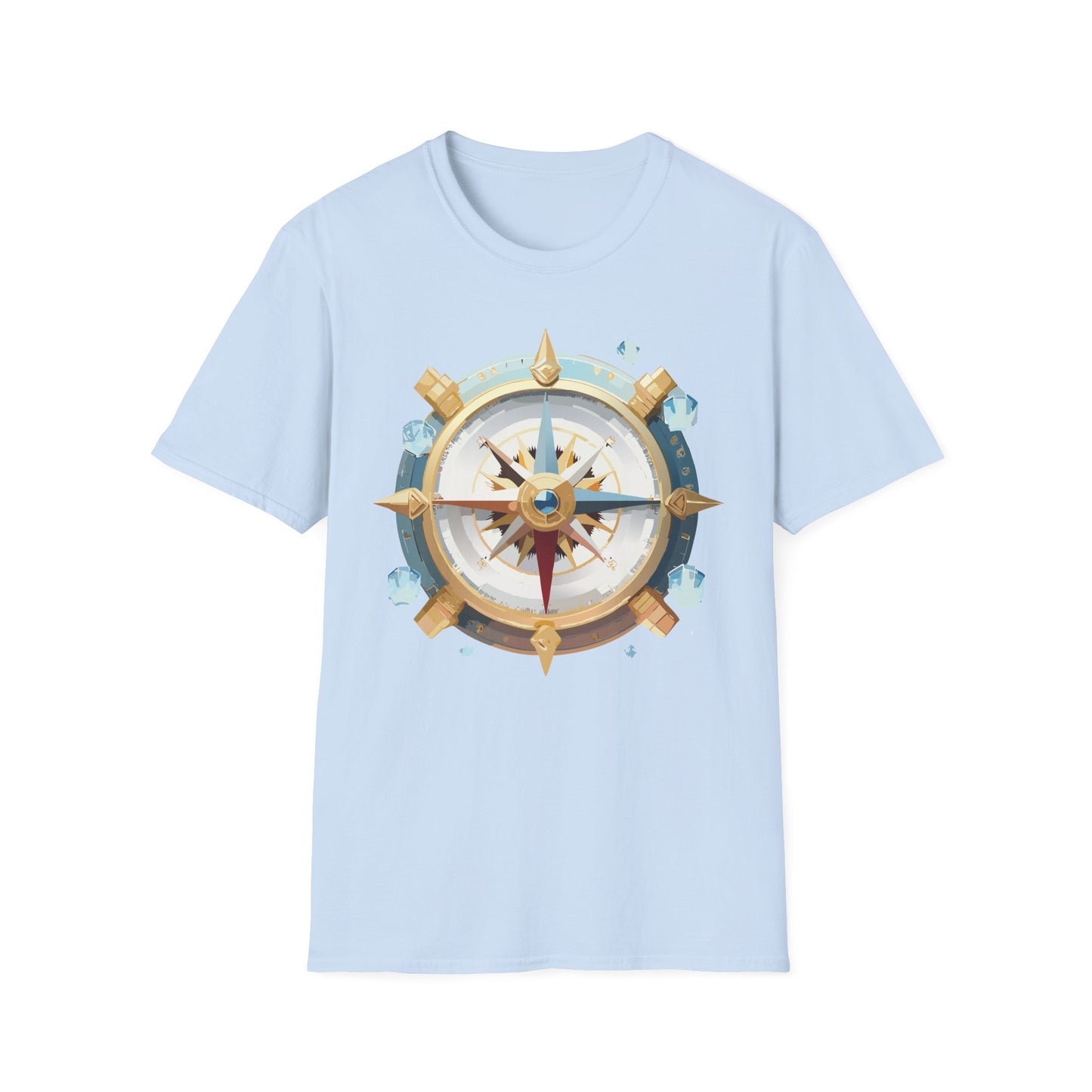 Compass T Shirt, Compass Shirt, Shirt with Compass, Navigator Shirt