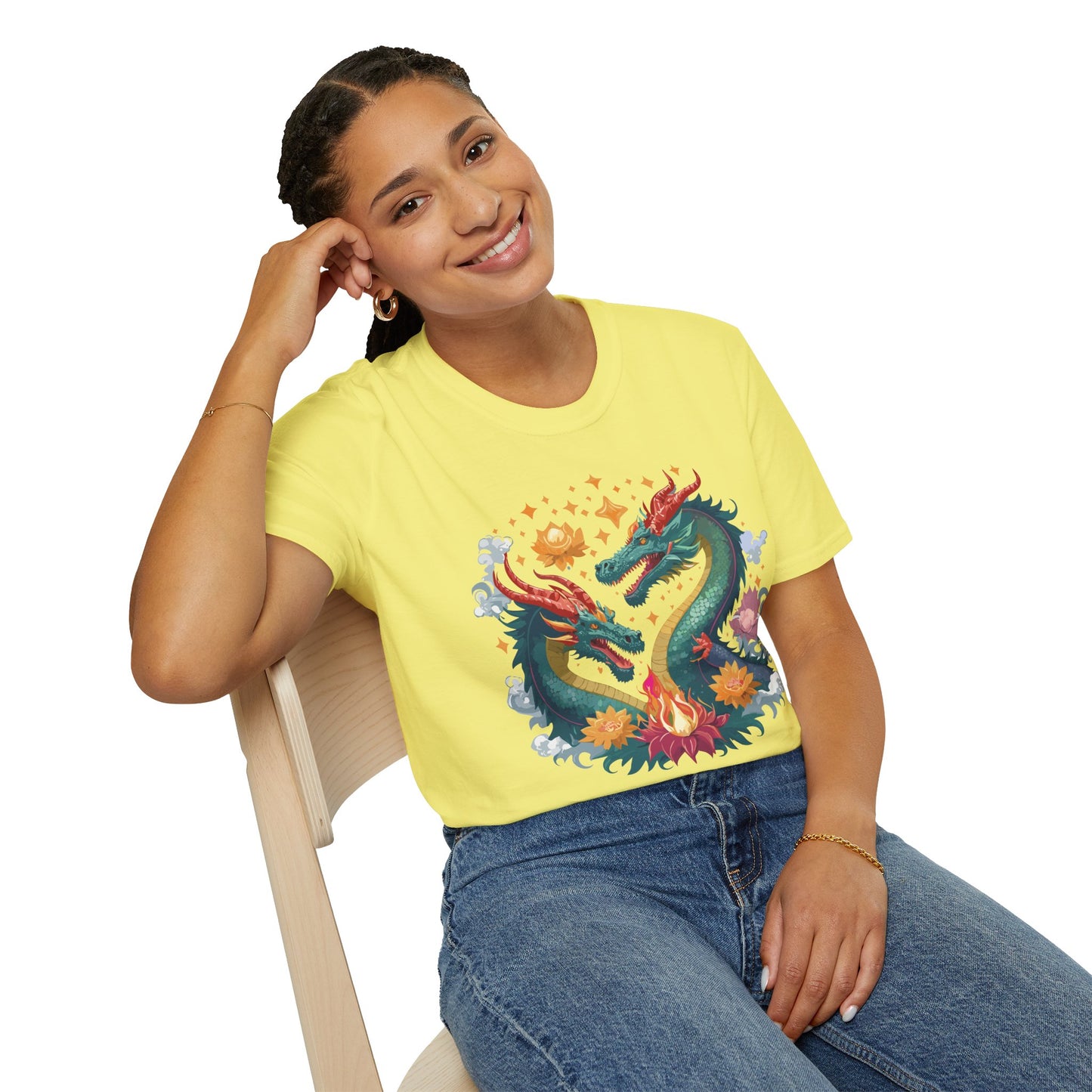 Dragon T Shirt, Dragon Shirt, Shirt with Animals, Animal Shirt