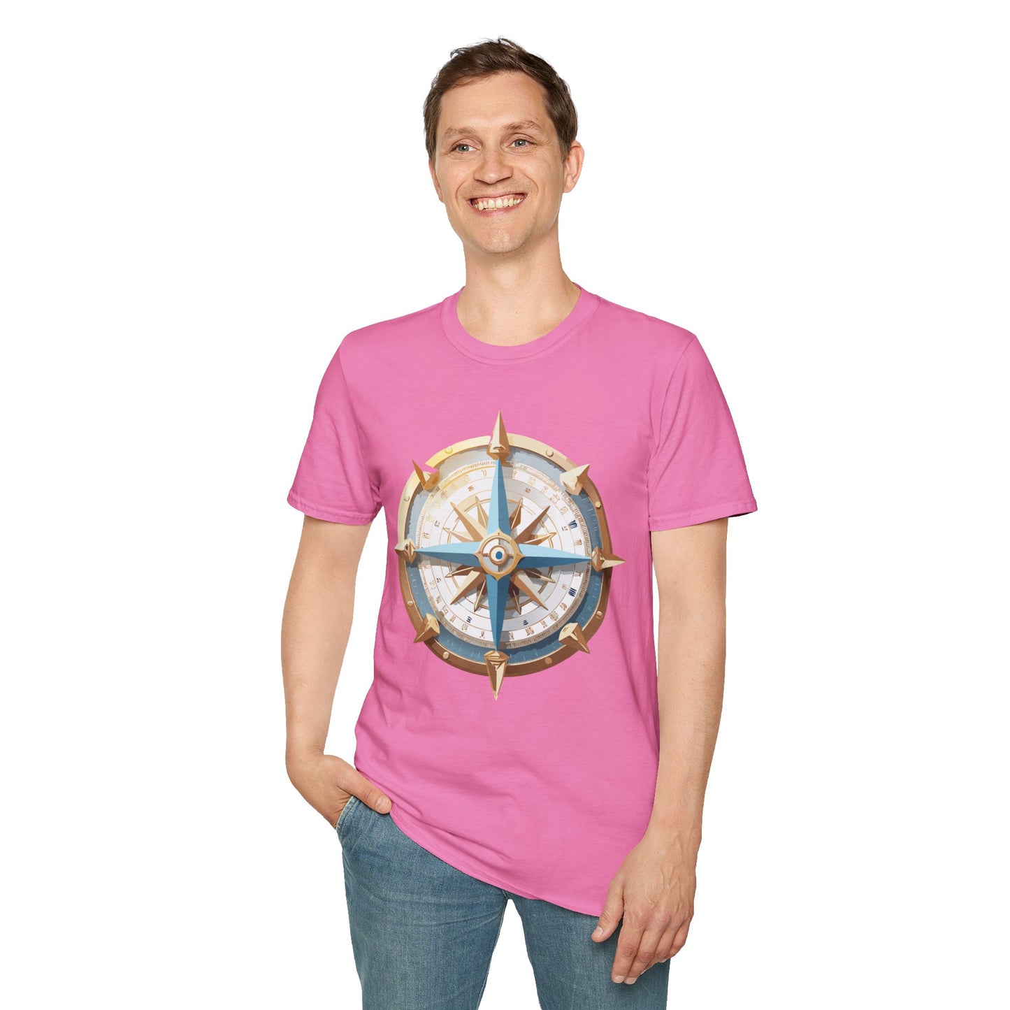Compass T Shirt, Compass Shirt, Shirt with Compass, Navigator Shirt