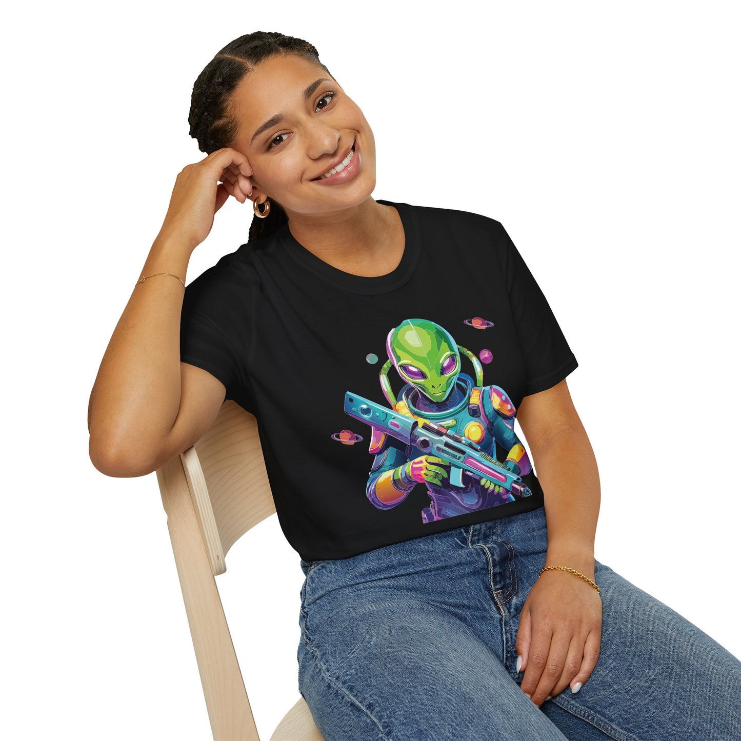 Alien T Shirt, Cosmos Shirt, Shirt with Aliens, Cosmo Shirts