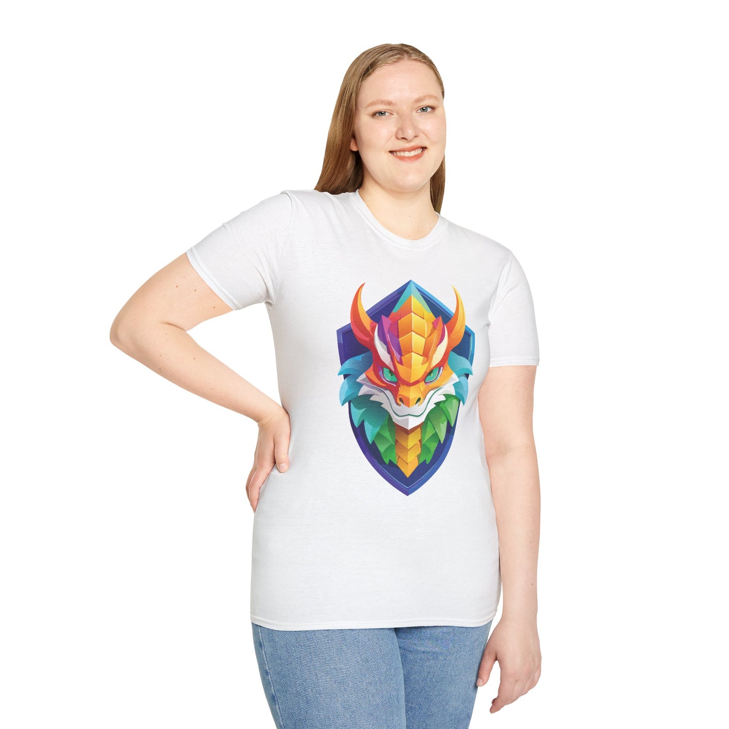 Dragon T Shirt, Dragon Shirt, Shirt with Animals, Animal Shirt