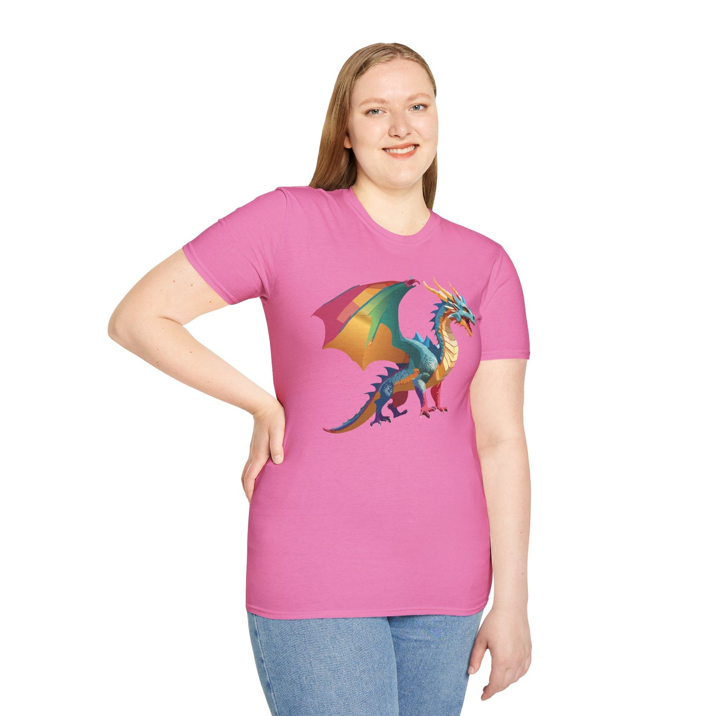 Dragon T Shirt, Dragon Shirt, Shirt with Animals, Animal Shirt