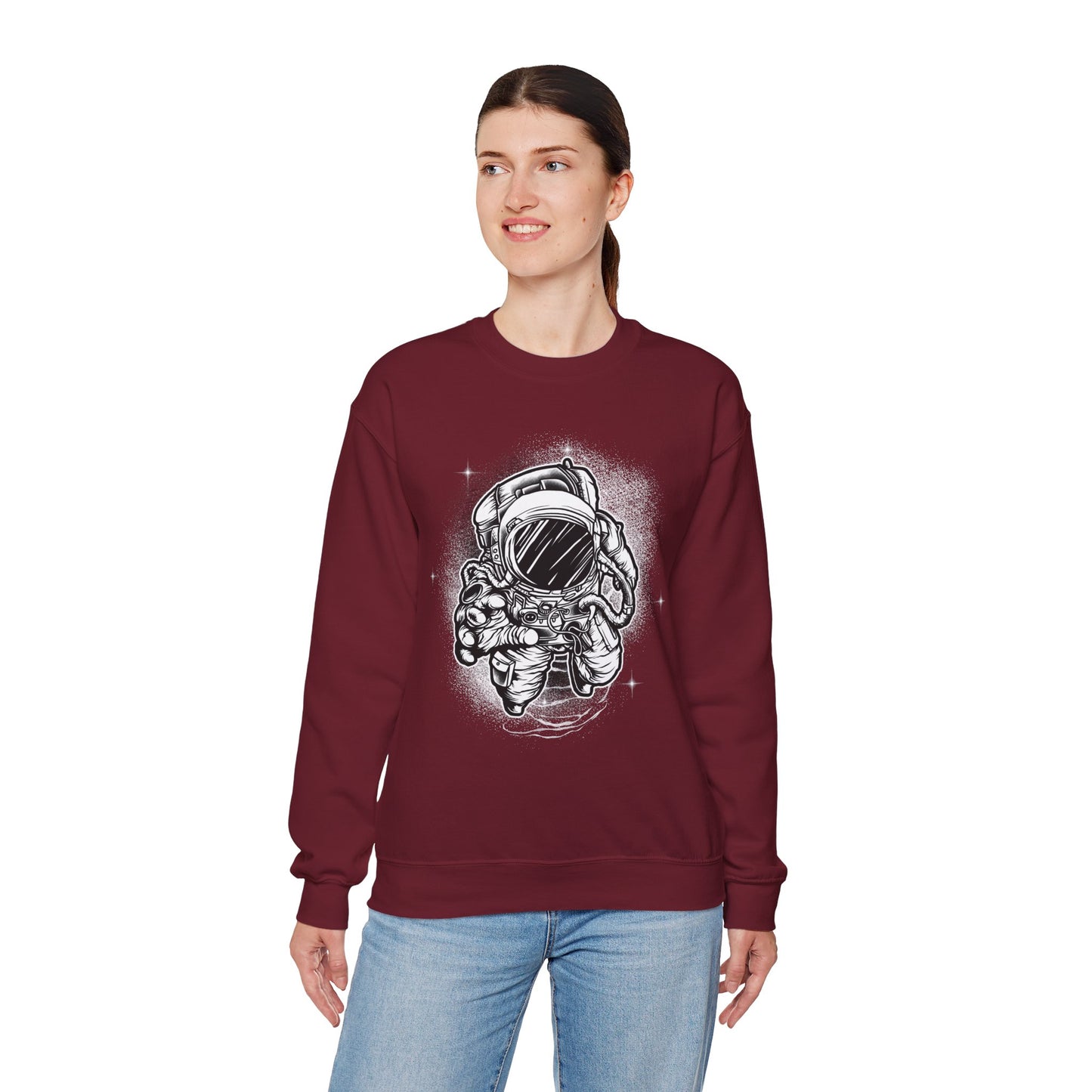 Space Shuttle Sweatshirt, Cosmic Sweatshirt, Astronaut Sweatshirt, Space Cosmic Sweatshirt