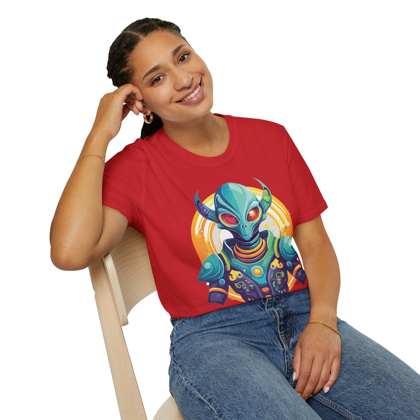 Alien T Shirt, Cosmos Shirt, Shirt with Aliens, Cosmo Shirts