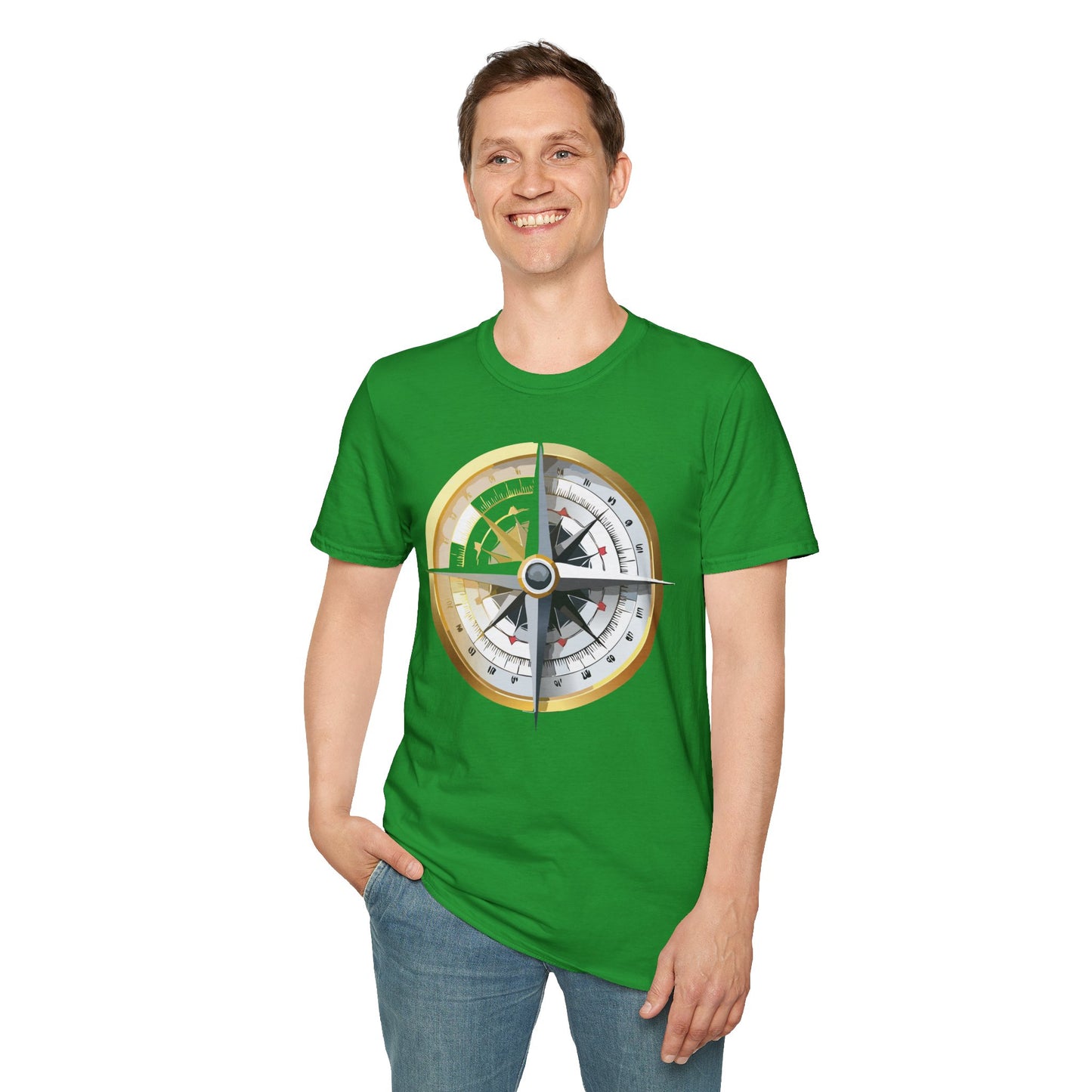 Compass T Shirt, Compass Shirt, Shirt with Compass, Navigator Shirt