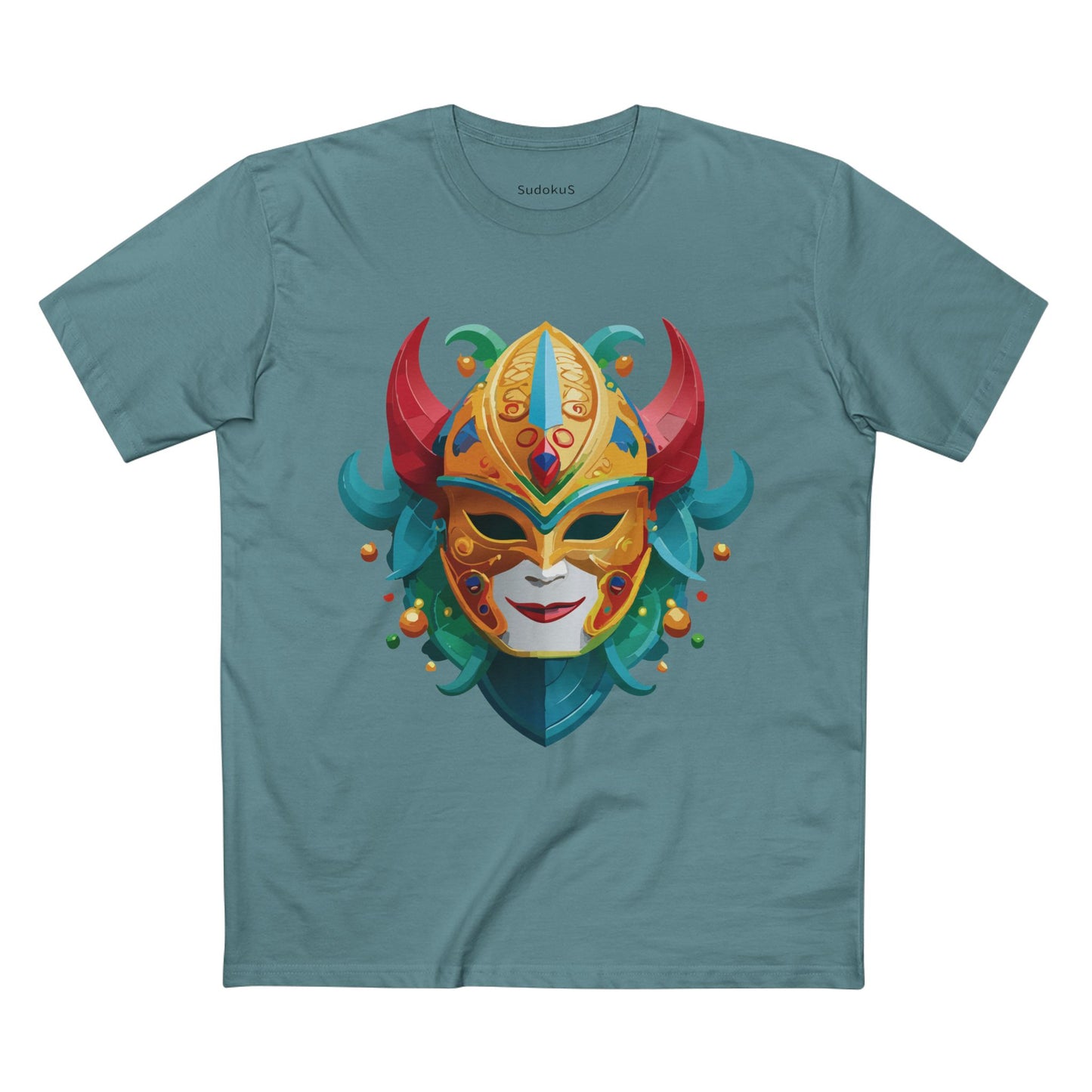 Mask Shirt, Shirt with Face - SudokuS