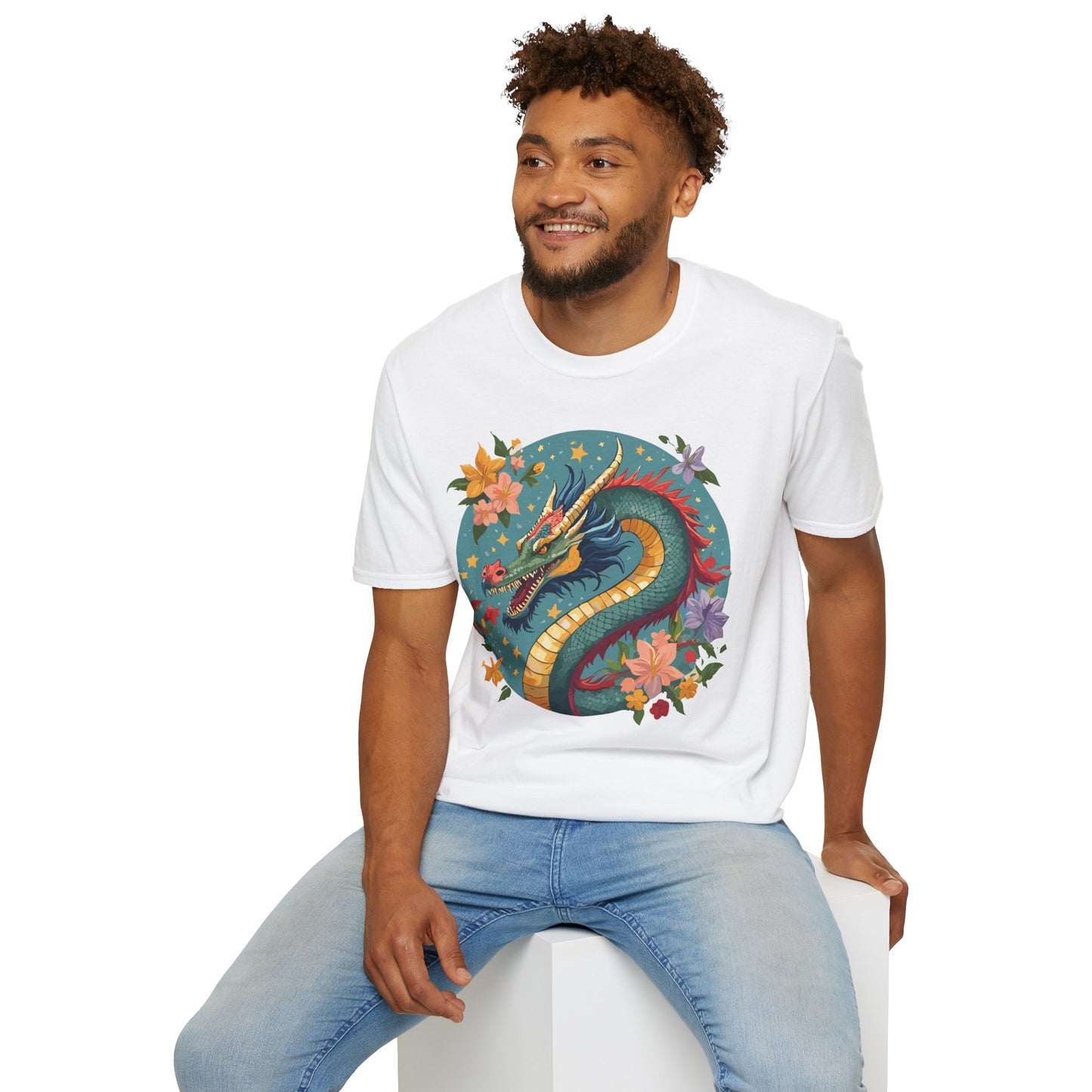 Dragon T Shirt, Dragon Shirt, Shirt with Animals, Animal Shirt