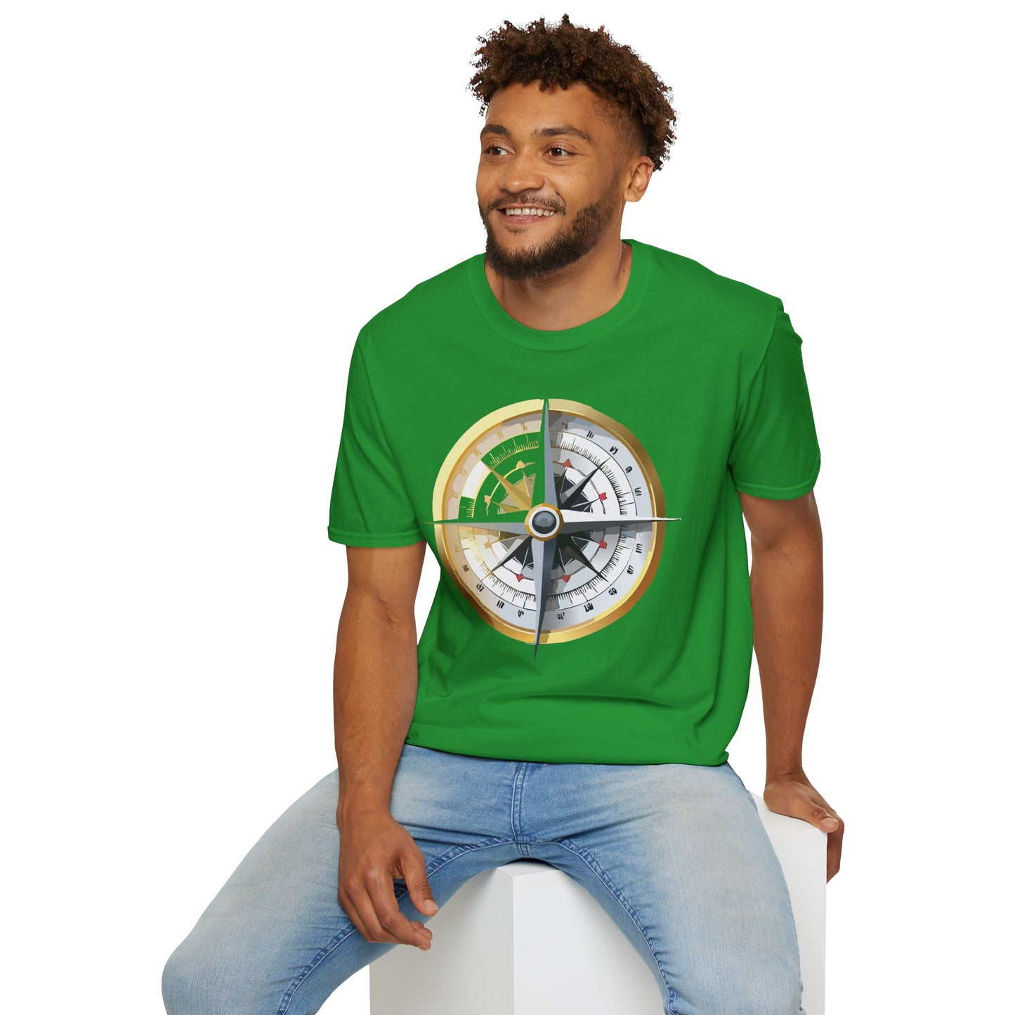 Compass T Shirt, Compass Shirt, Shirt with Compass, Navigator Shirt