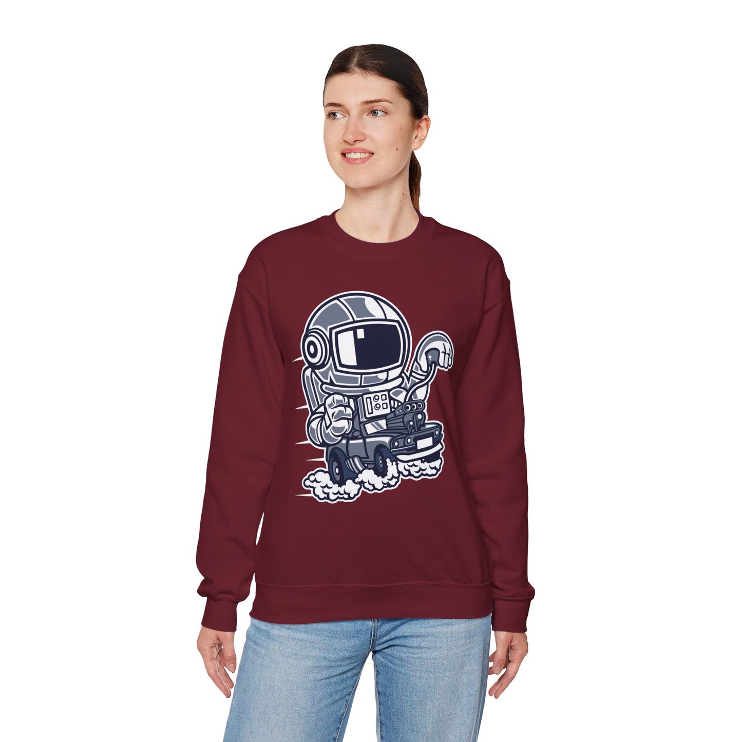 Space Shuttle Sweatshirt, Cosmic Sweatshirt, Astronaut Sweatshirt, Space Cosmic Sweatshirt