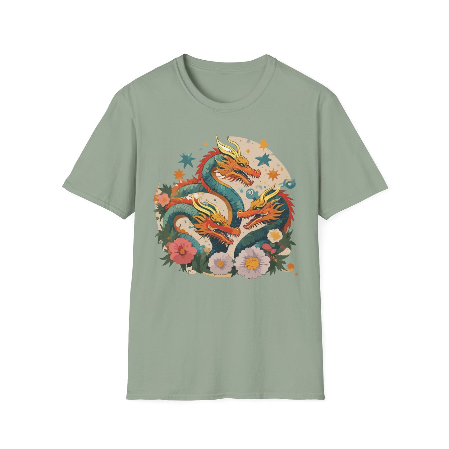 Dragon T Shirt, Dragon Shirt, Shirt with Animals, Animal Shirt
