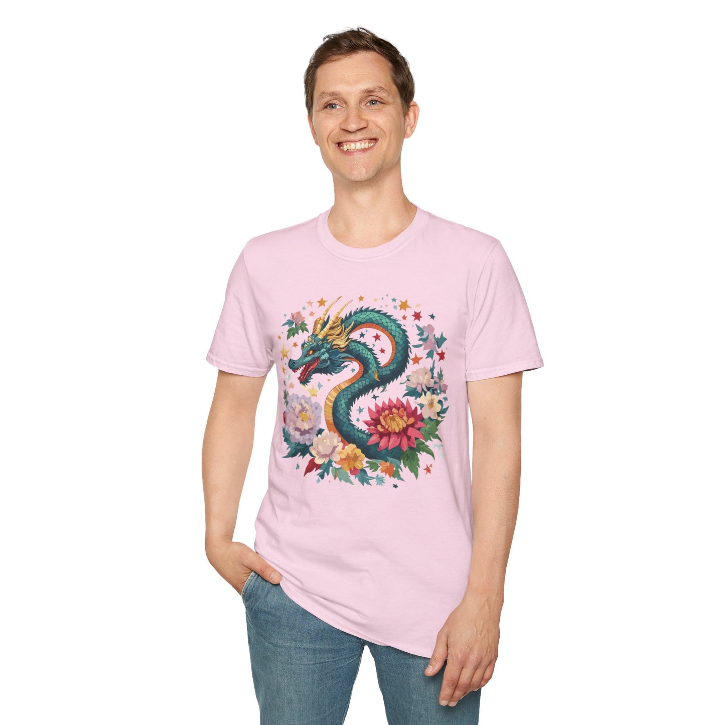Dragon T Shirt, Dragon Shirt, Shirt with Animals, Animal Shirt