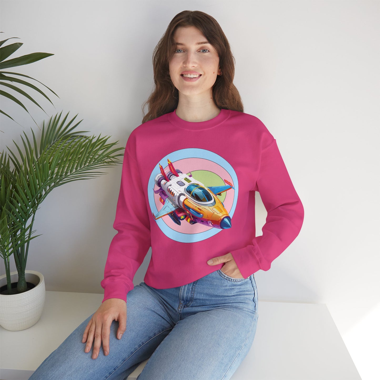 Space Shuttle Sweatshirt, Cosmic Sweatshirt, Astronaut Sweatshirt, Space Cosmic Sweatshirt