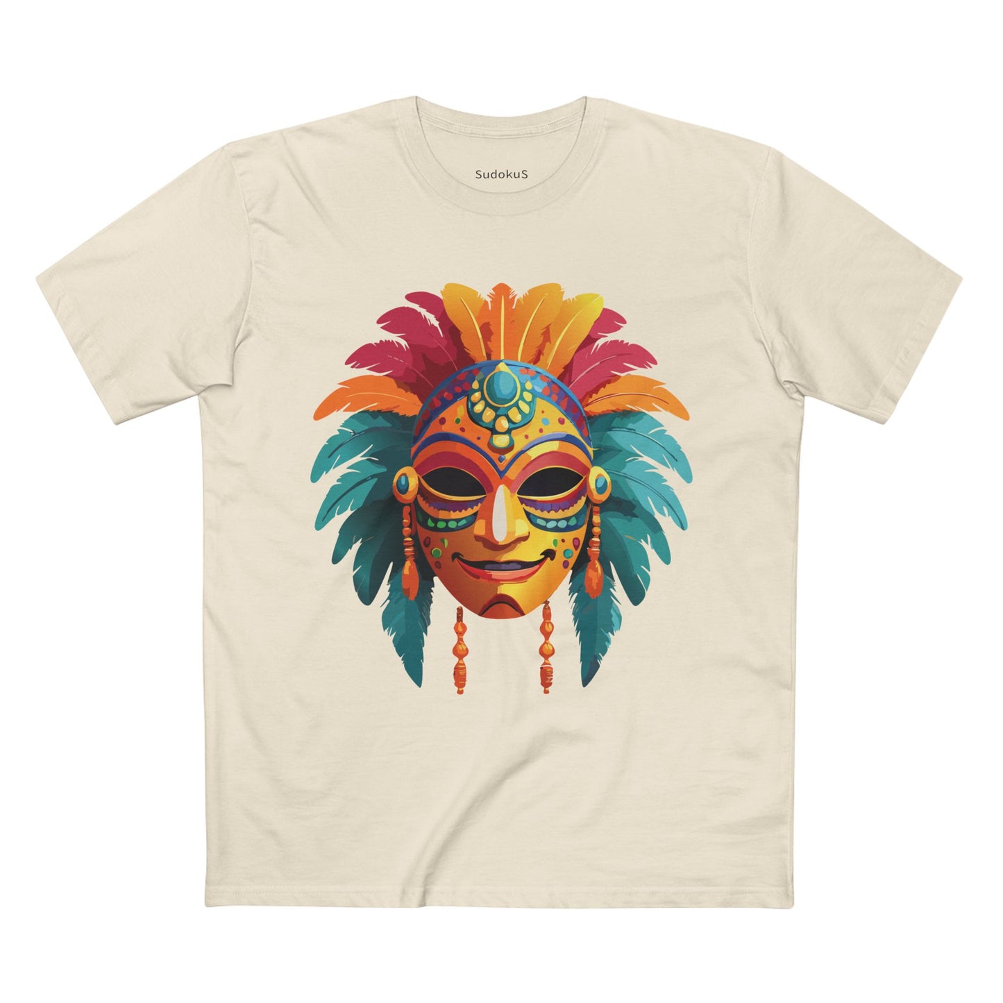 Mask Shirt, Shirt with Face - SudokuS
