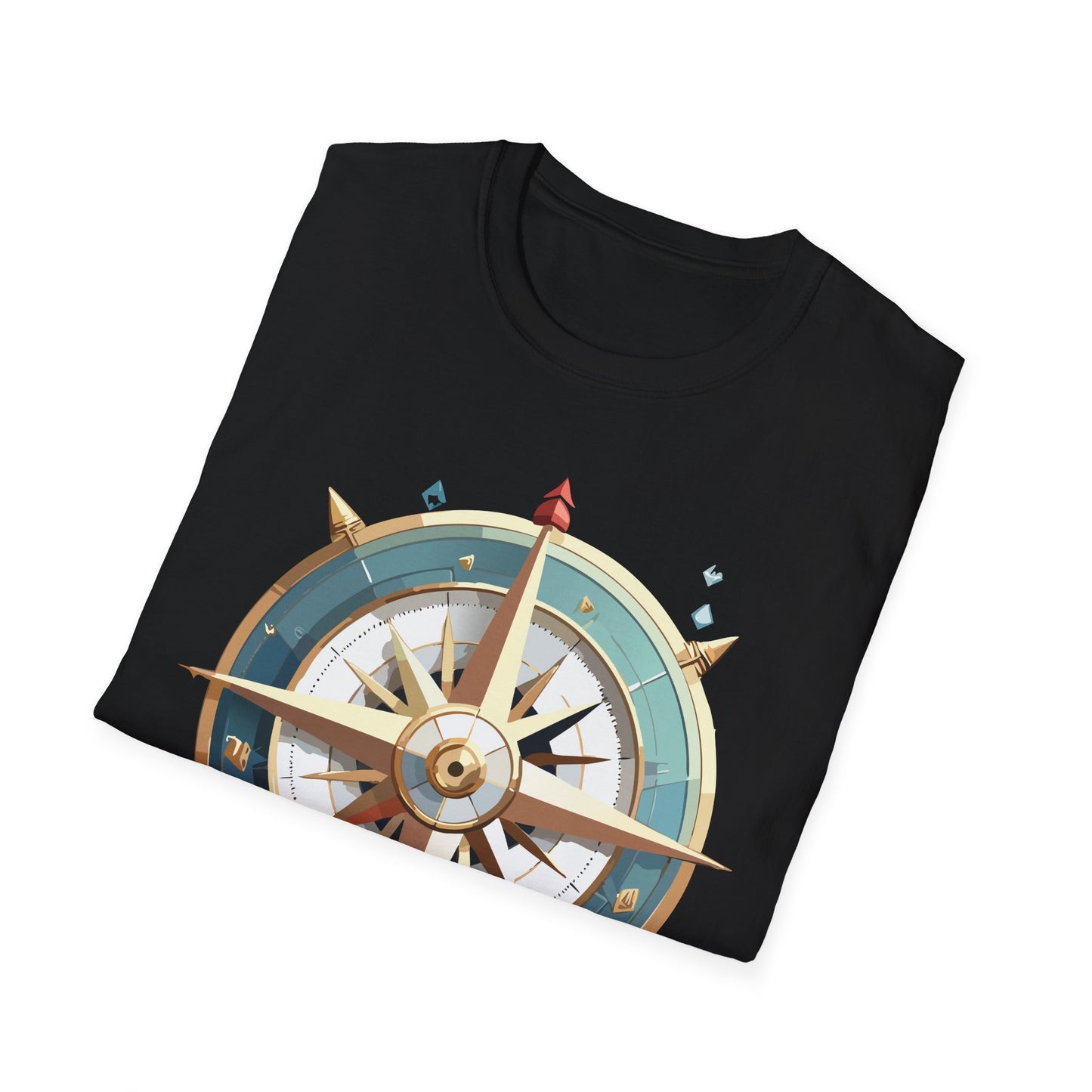Compass T Shirt, Compass Shirt, Shirt with Compass, Navigator Shirt