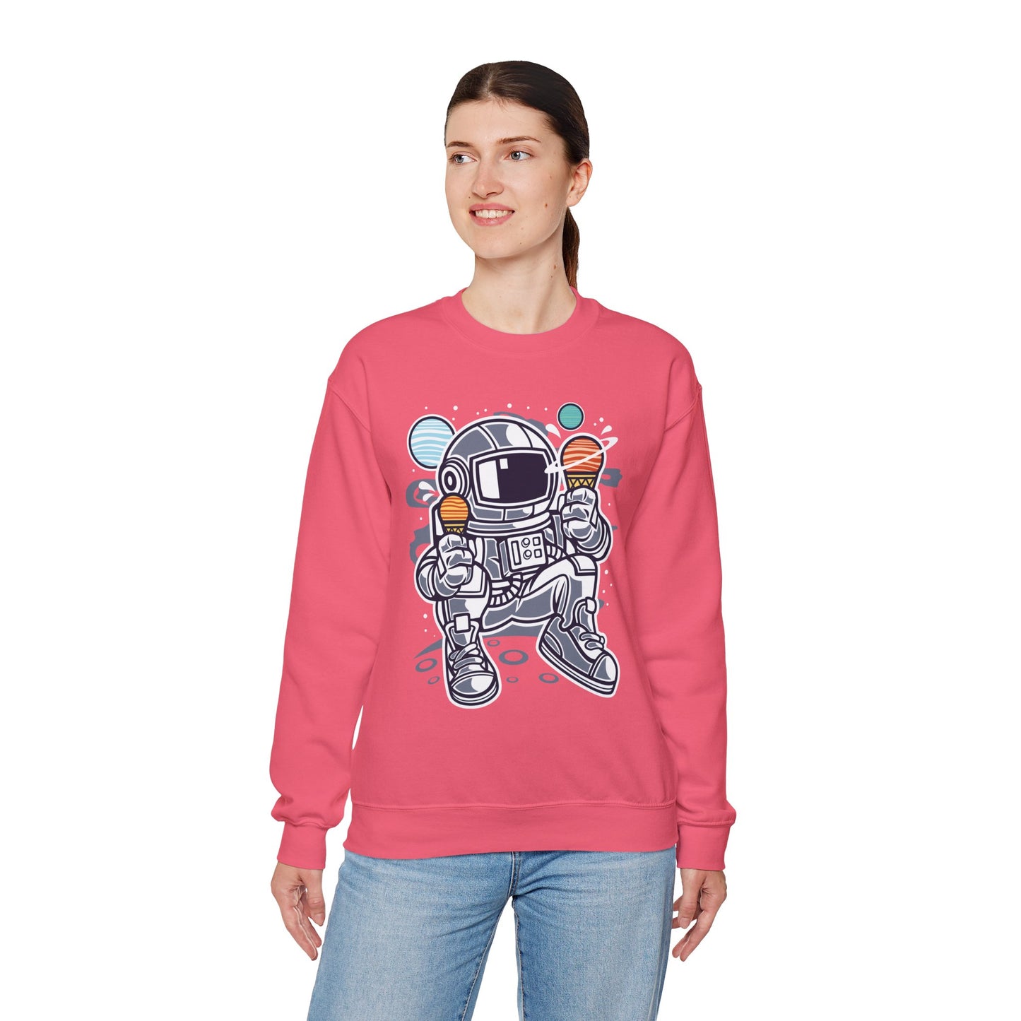 Space Shuttle Sweatshirt, Cosmic Sweatshirt, Astronaut Sweatshirt, Space Cosmic Sweatshirt