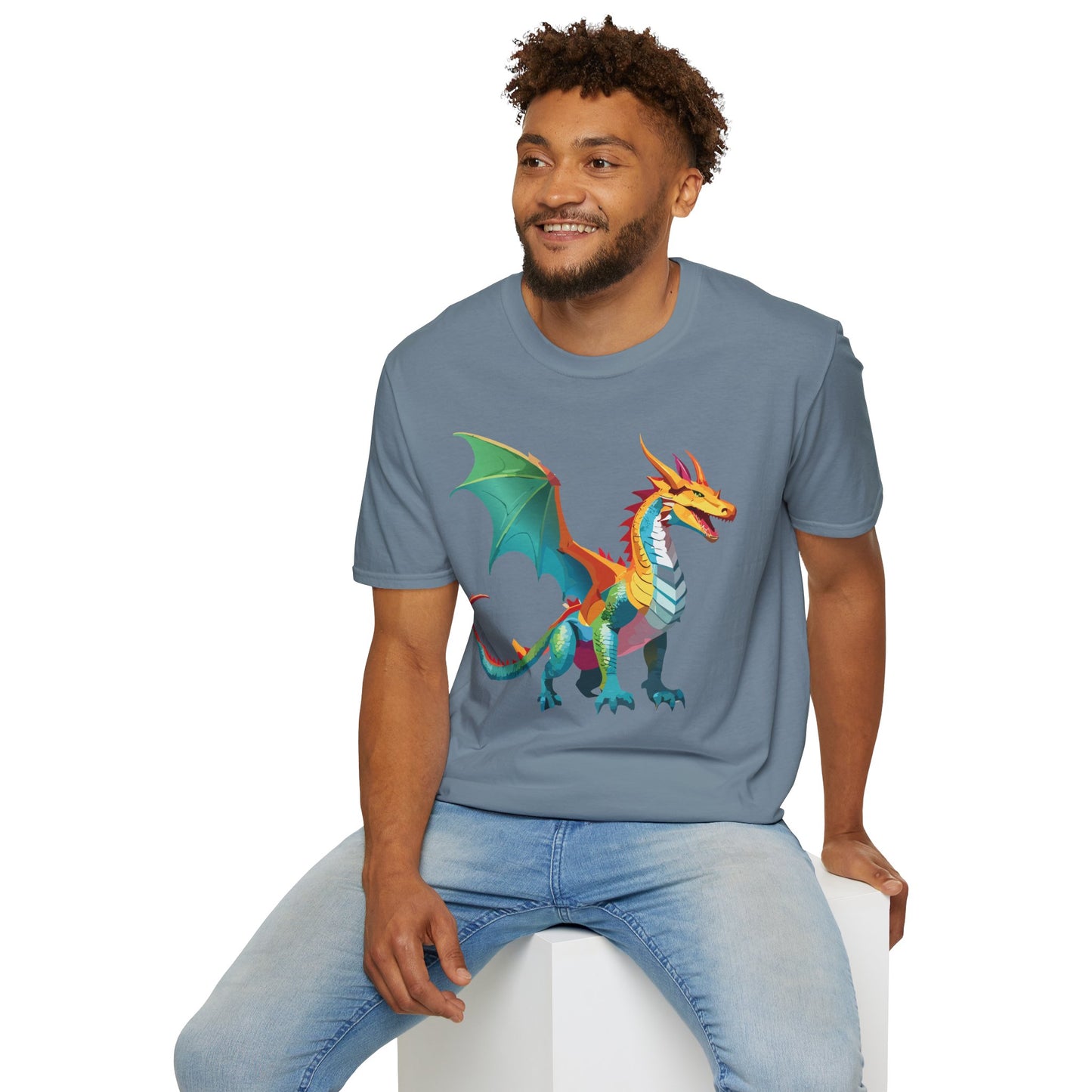 Dragon T Shirt, Dragon Shirt, Shirt with Animals, Animal Shirt