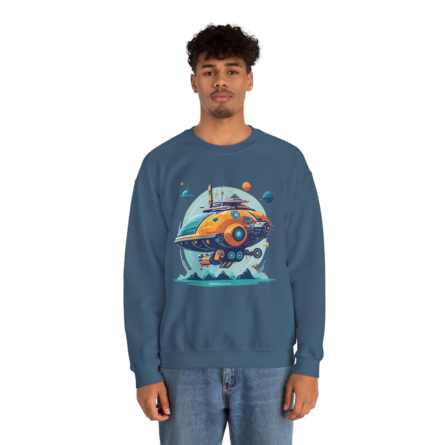 Space Shuttle Sweatshirt, Cosmic Sweatshirt, Astronaut Sweatshirt, Space Cosmic Sweatshirt