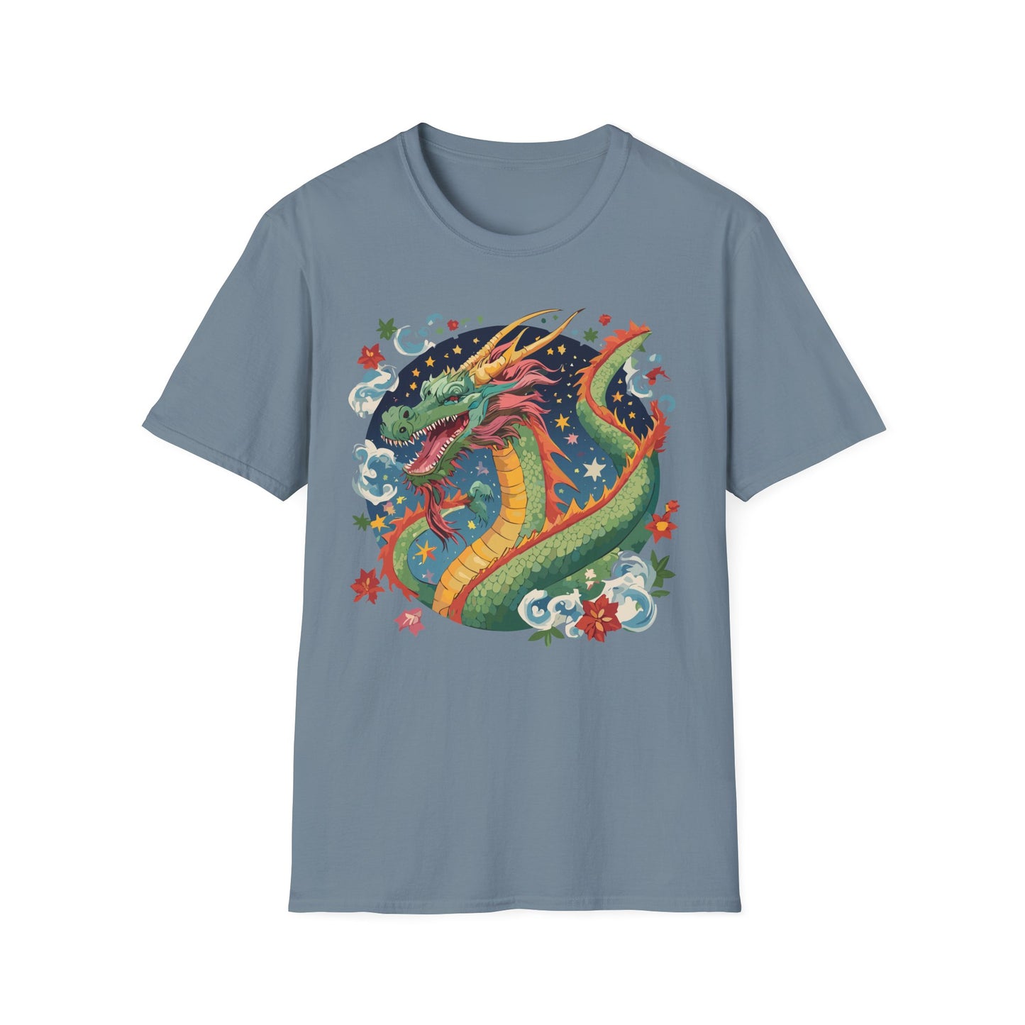 Dragon T Shirt, Dragon Shirt, Shirt with Animals, Animal Shirt