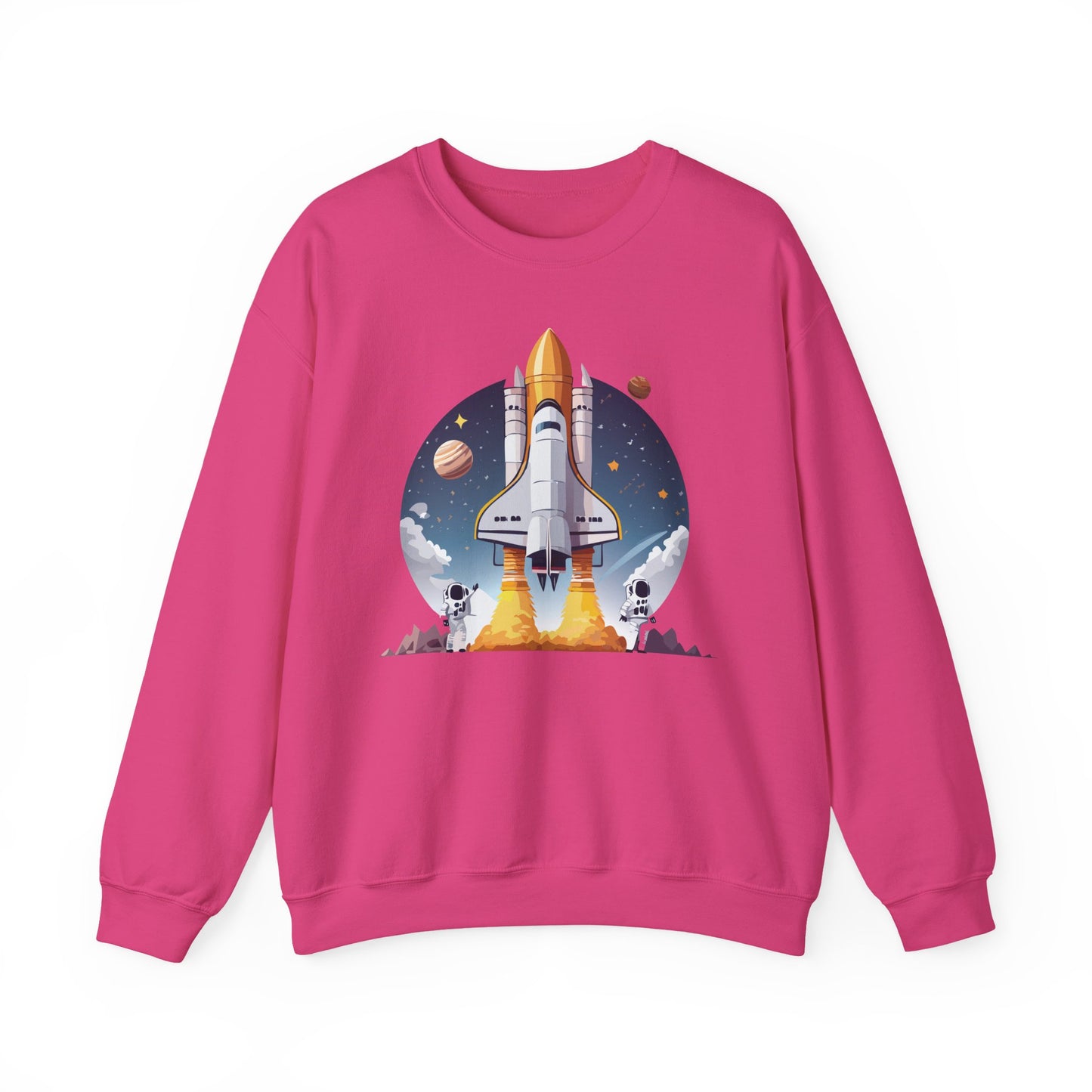 Space Shuttle Sweatshirt, Cosmic Sweatshirt, Astronaut Sweatshirt, Space Cosmic Sweatshirt