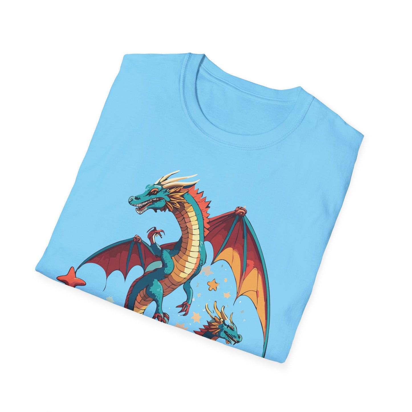Dragon T Shirt, Dragon Shirt, Shirt with Animals, Animal Shirt