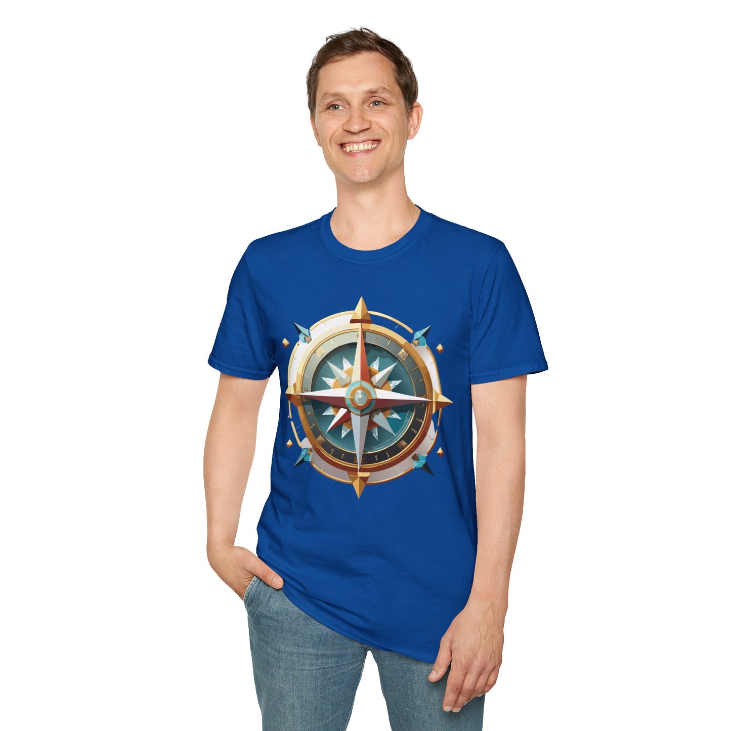Compass T Shirt, Compass Shirt, Shirt with Compass, Navigator Shirt
