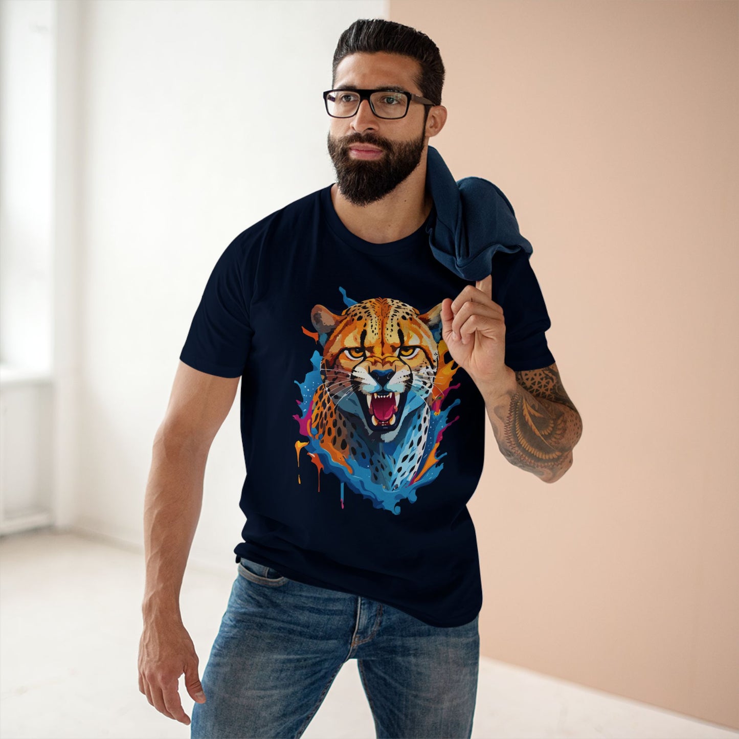 Animal Shirt, Cheetah Shirt - SudokuS