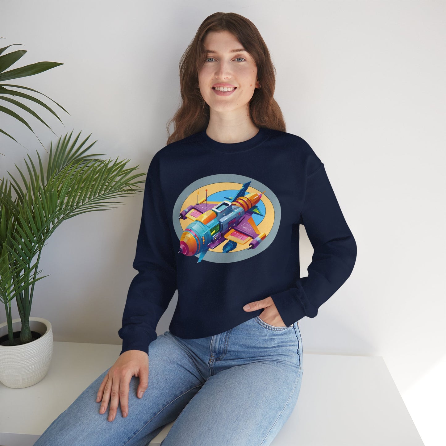 Space Shuttle Sweatshirt, Cosmic Sweatshirt, Astronaut Sweatshirt, Space Cosmic Sweatshirt