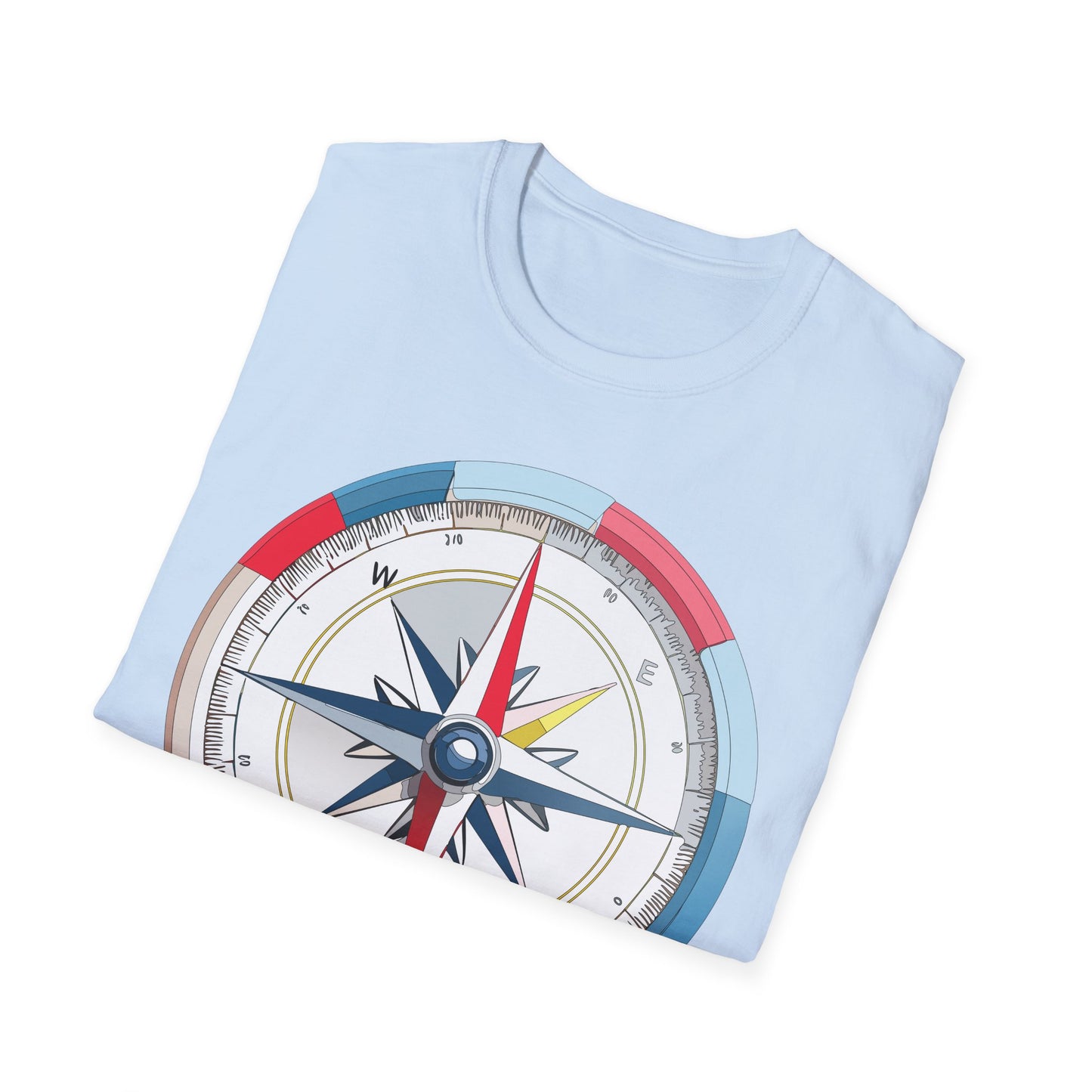 Compass T Shirt, Compass Shirt, Shirt with Compass, Navigator Shirt