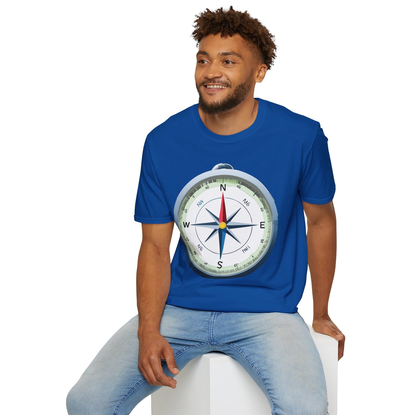 Compass T Shirt, Compass Shirt, Shirt with Compass, Navigator Shirt