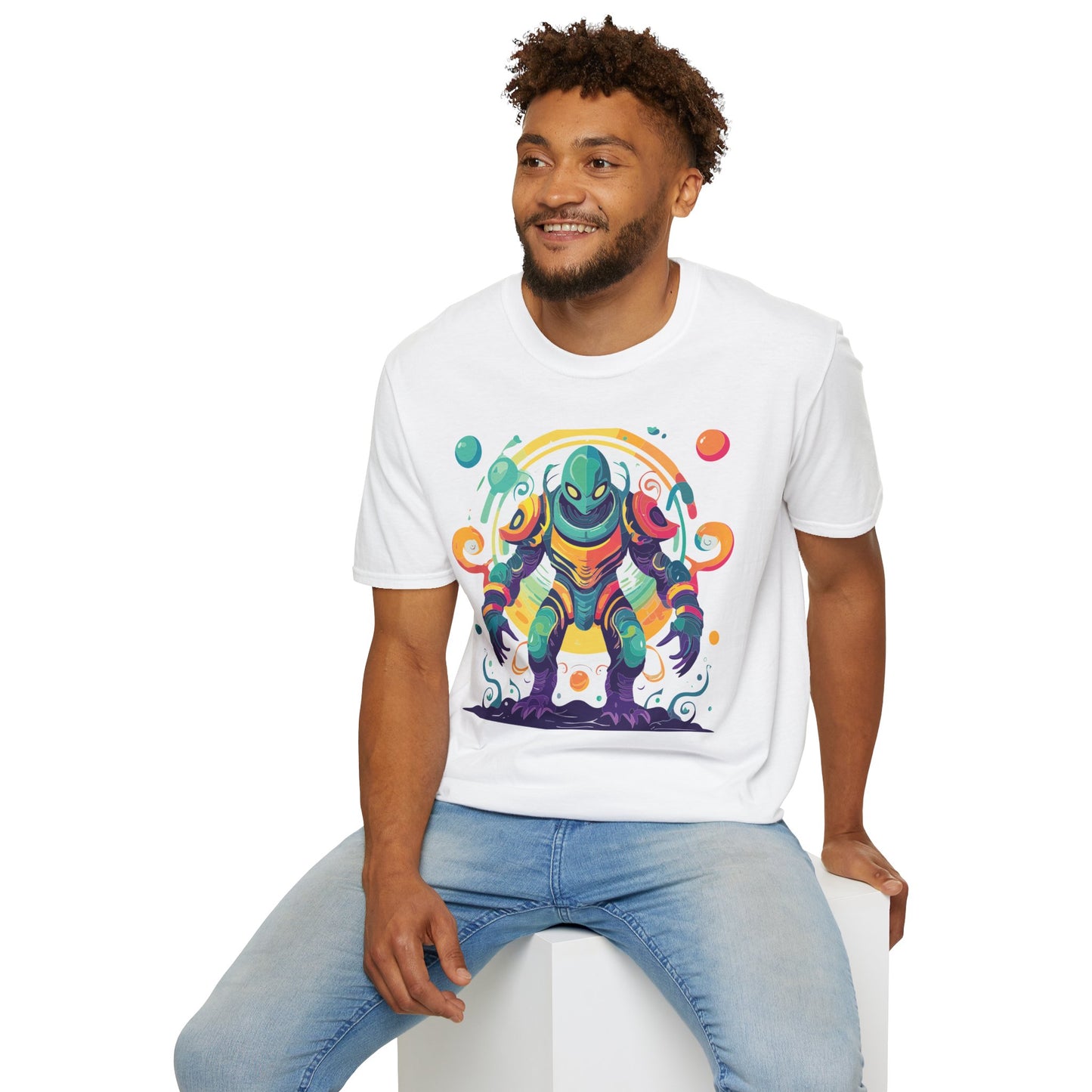 Alien T Shirt, Cosmos Shirt, Shirt with Aliens, Cosmo Shirts