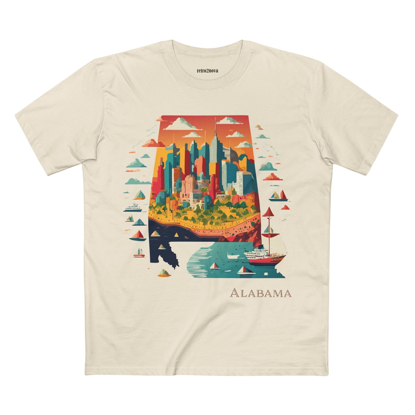 US State Shirts, Alabama Shirt