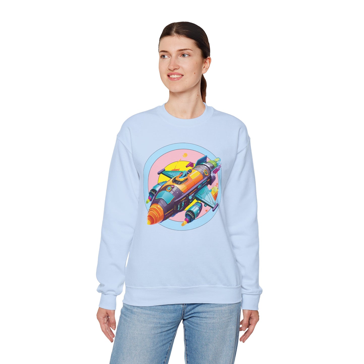 Space Shuttle Sweatshirt, Cosmic Sweatshirt, Astronaut Sweatshirt, Space Cosmic Sweatshirt