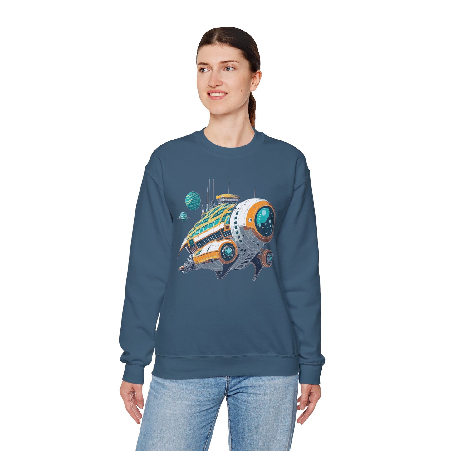 Space Shuttle Sweatshirt, Cosmic Sweatshirt, Astronaut Sweatshirt, Space Cosmic Sweatshirt