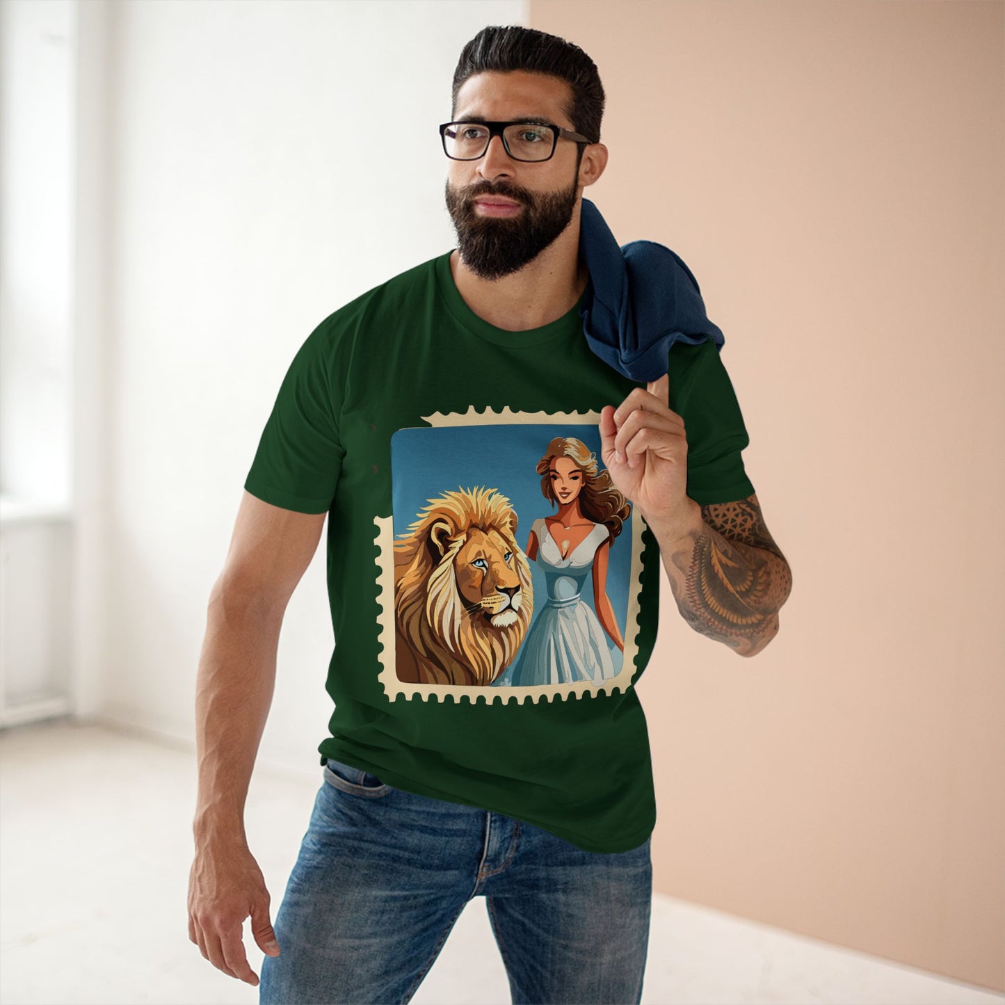 Stamp Shirt, Postage Stamp Shirt