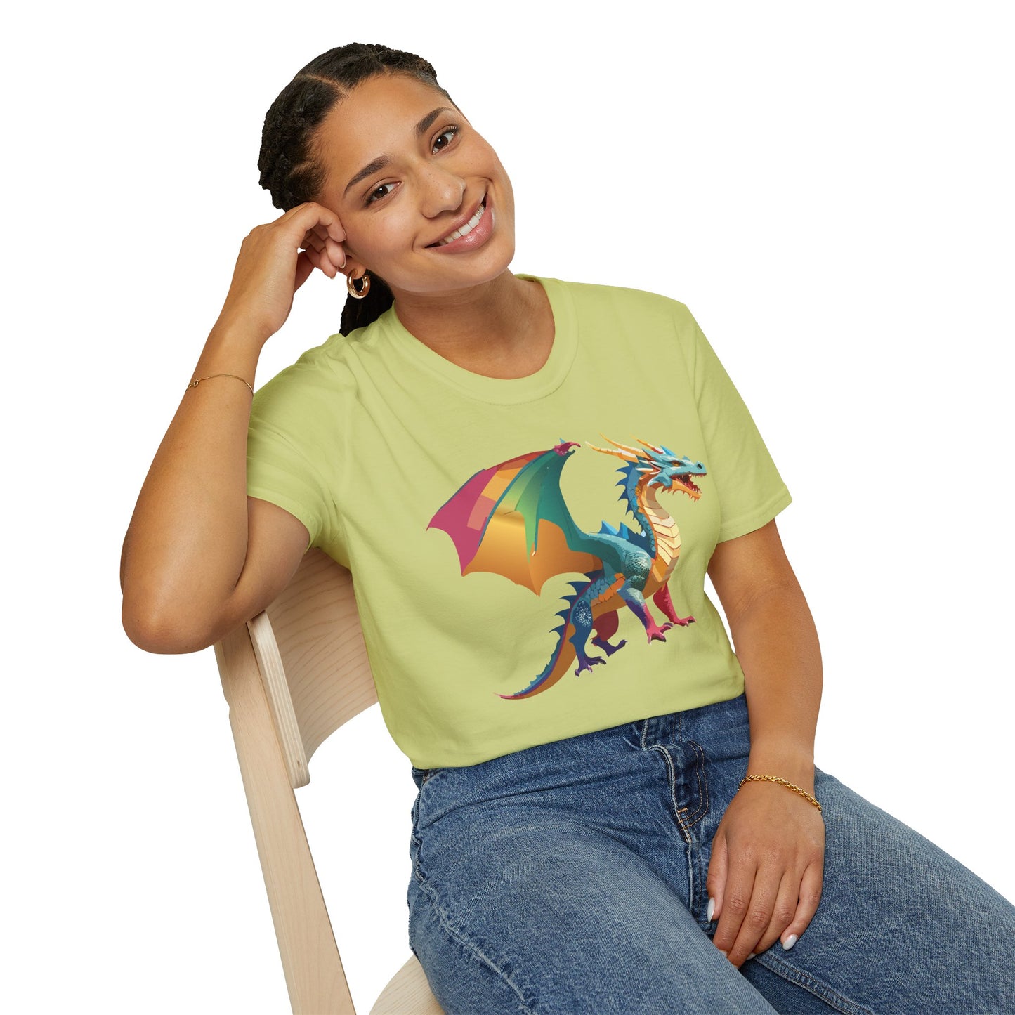 Dragon T Shirt, Dragon Shirt, Shirt with Animals, Animal Shirt