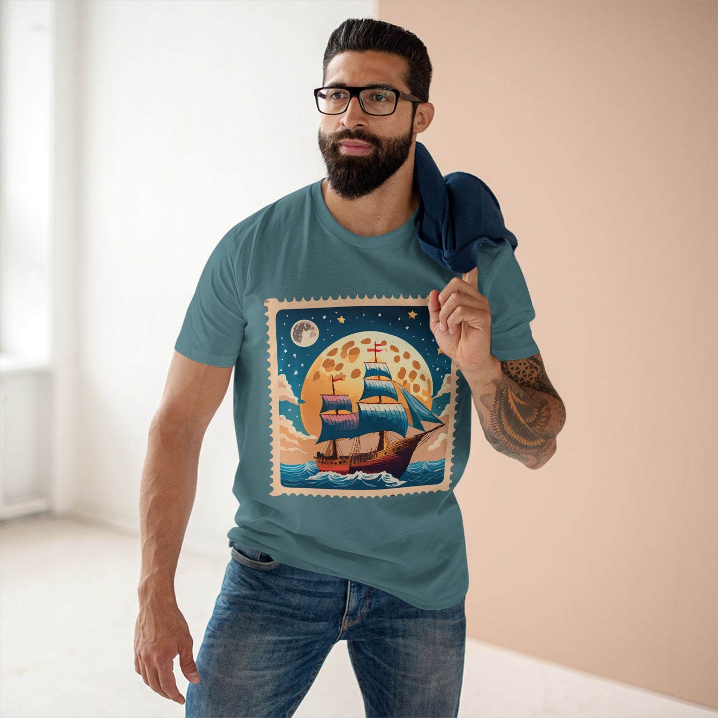 Stamp Shirt, Postage Stamp Shirt