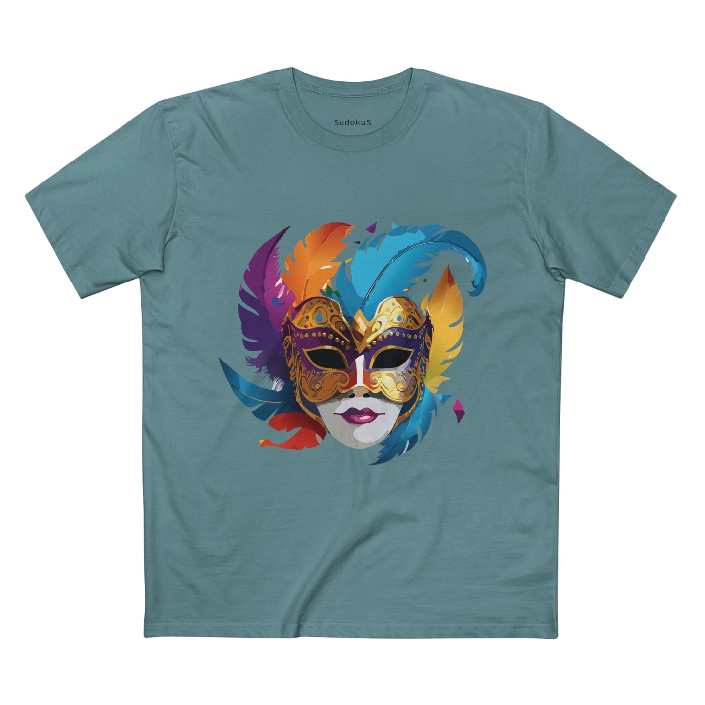 Mask Shirt, Shirt with Face - SudokuS