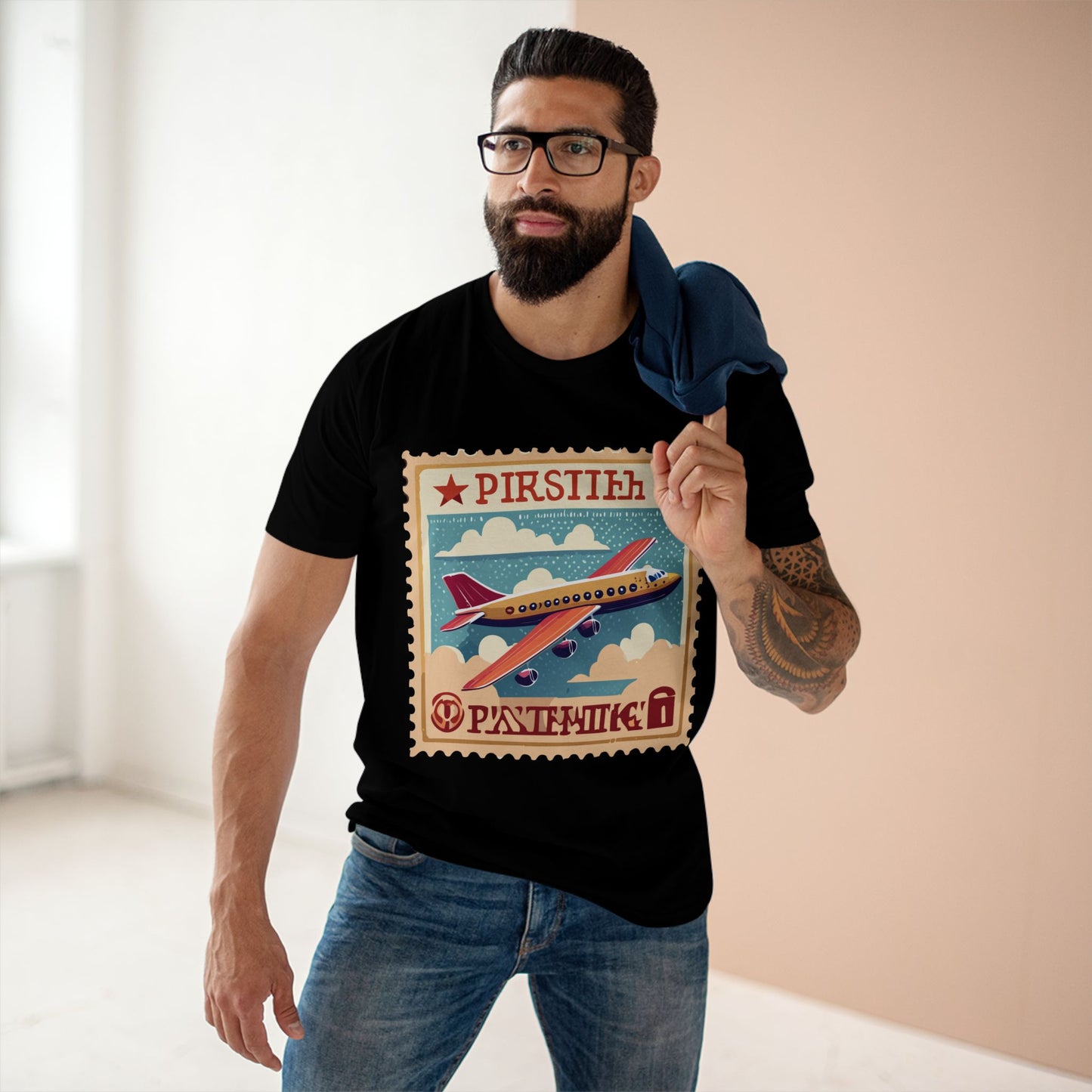 Stamp Shirt, Postage Stamp Shirt