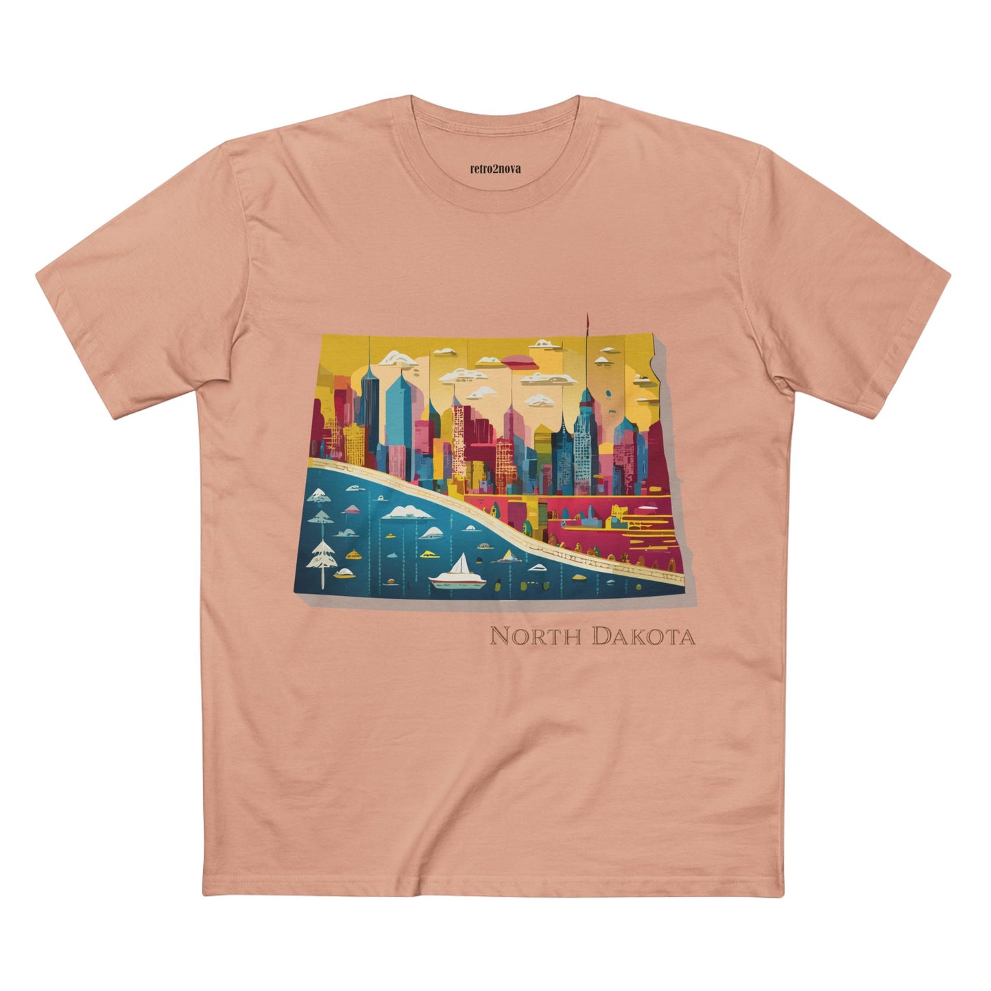 US State Shirts, North Dakota Shirt