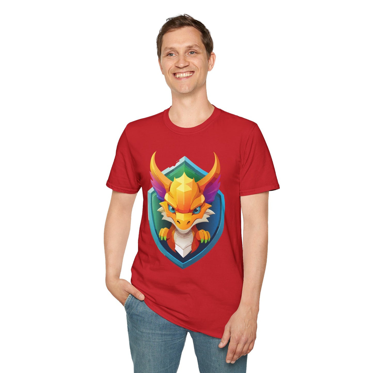 Dragon T Shirt, Dragon Shirt, Shirt with Animals, Animal Shirt