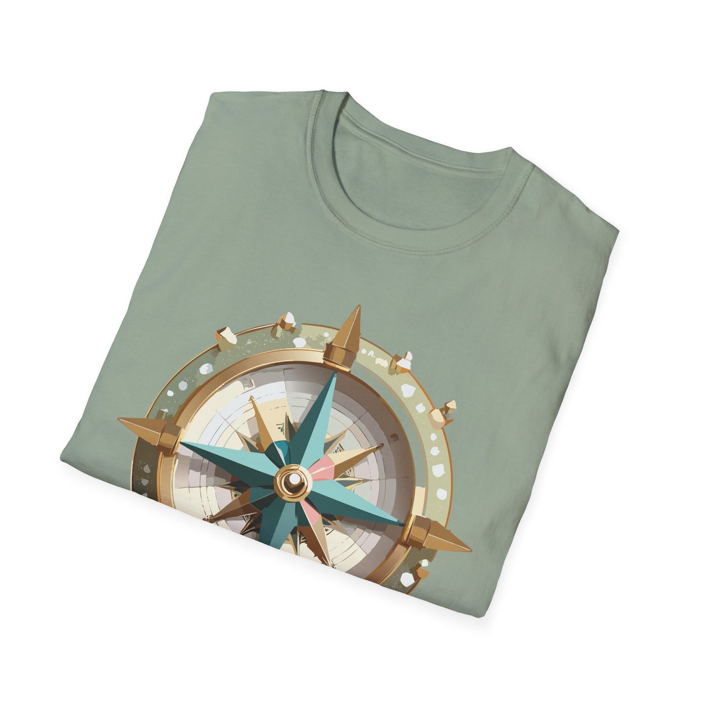Compass T Shirt, Compass Shirt, Shirt with Compass, Navigator Shirt