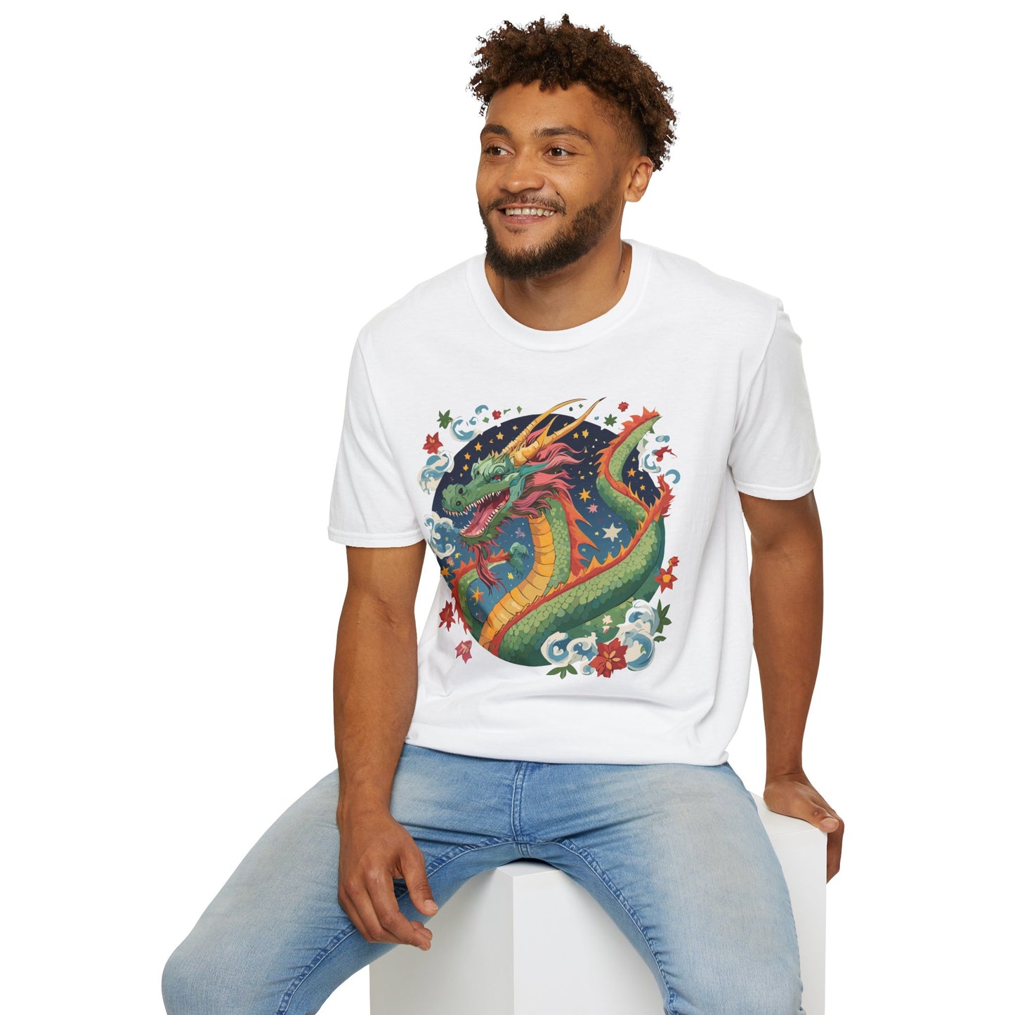 Dragon T Shirt, Dragon Shirt, Shirt with Animals, Animal Shirt